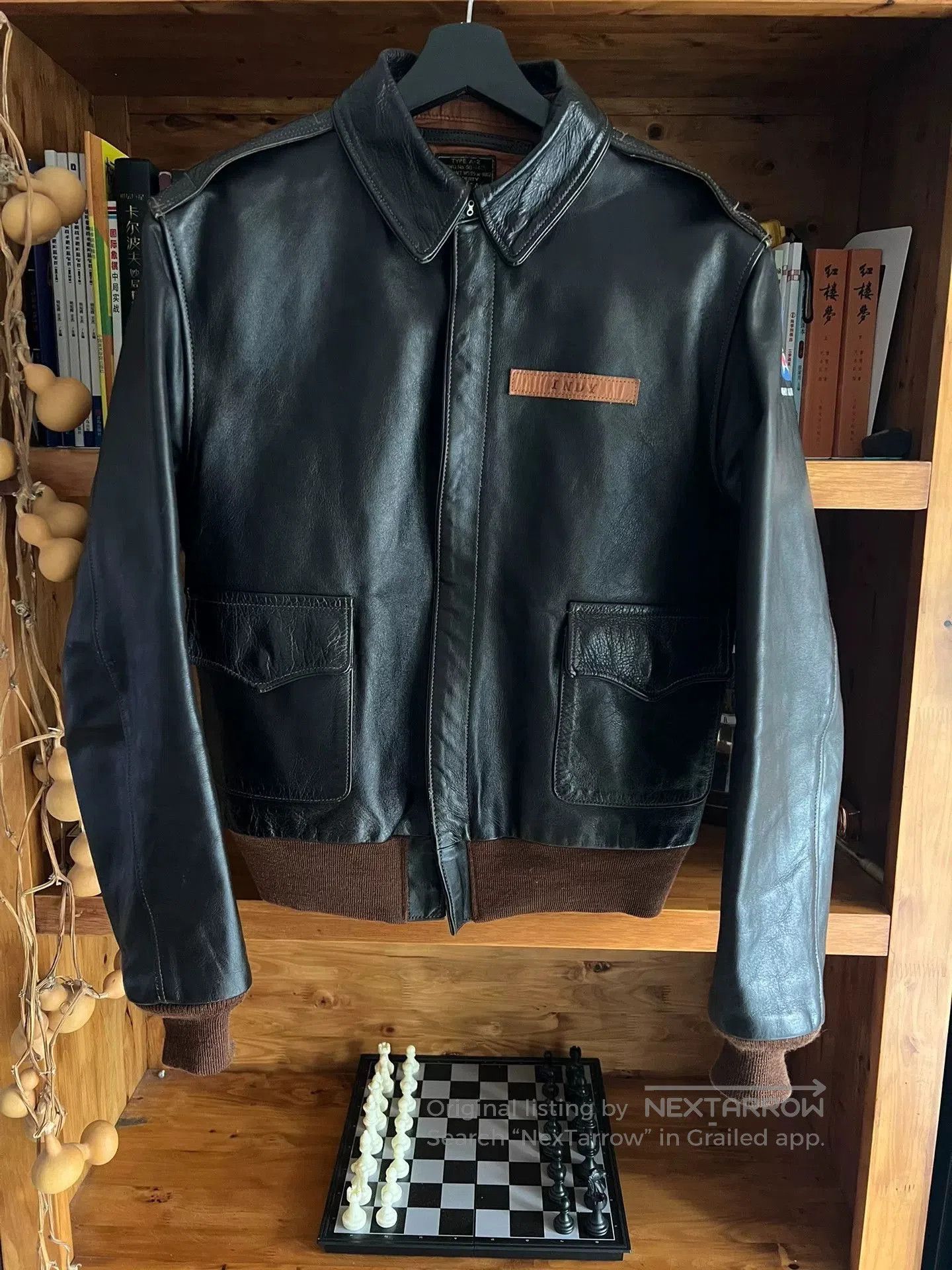 TOYS McCOY toys mccoy a2 flight jacket leather. Size US M / EU 48-50 / 2 - 2 Thumbnail