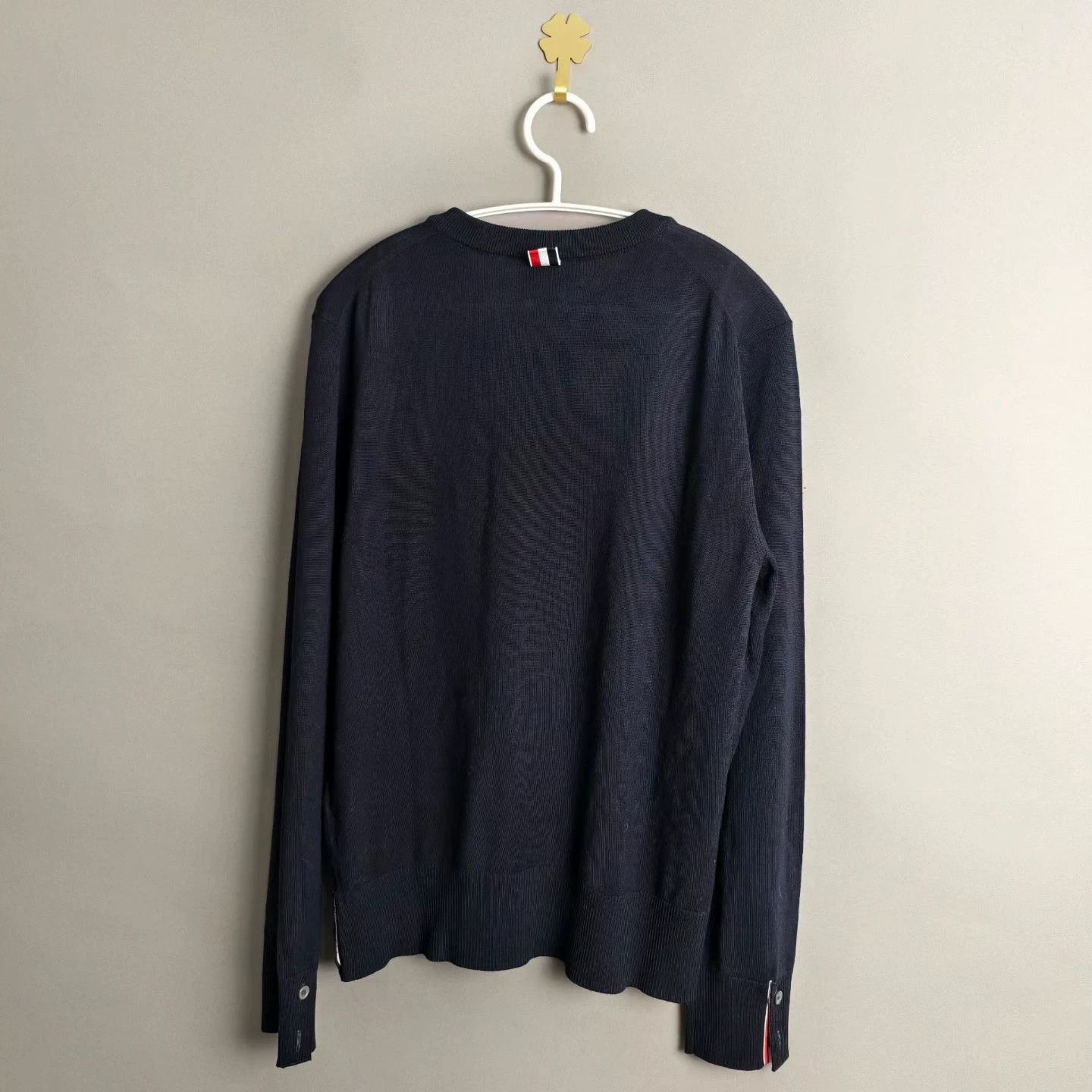 Thom Browne TB Navy Blue Wool Crewneck Sweater Size 1 Size US S / EU 44-46 / 1 - 2 Thumbnail
