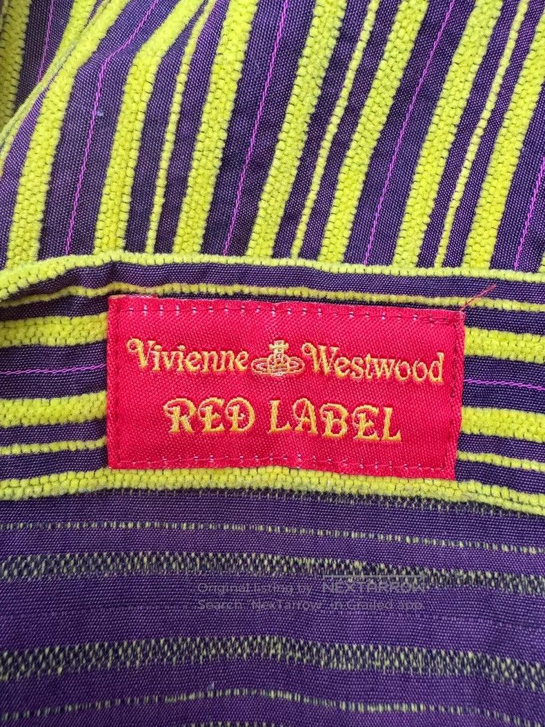 Vivienne Westwood Vivienne Westwood Vintage asymmetric striped shirt jacket Size S / US 4 / IT 40 - 8 Thumbnail