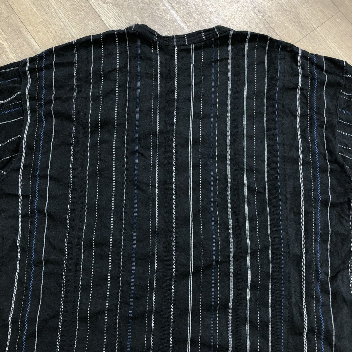 Comme des Garcons × Comme des Garcons Homme × Comme des Garcons Homme Plus SS99 Comme des Garcons Homme CDG Ruffled Striped Size US M / EU 48-50 / 2 - 12 Thumbnail