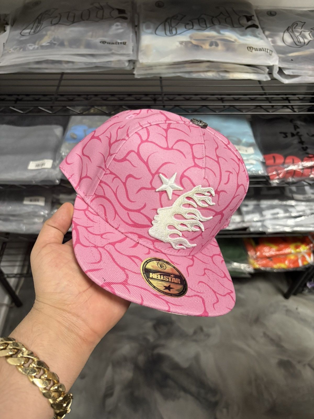 HELLSTAR Hellstar Snapback (Pink) | Grailed