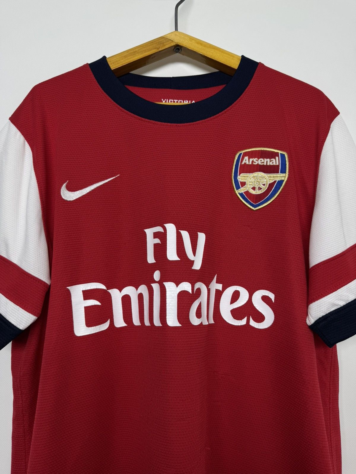 Nike Vintage RARE NIKE FC ARSENAL LONDON ENGLAND SOCCER JERSEY Size US M / EU 48-50 / 2 - 5 Thumbnail