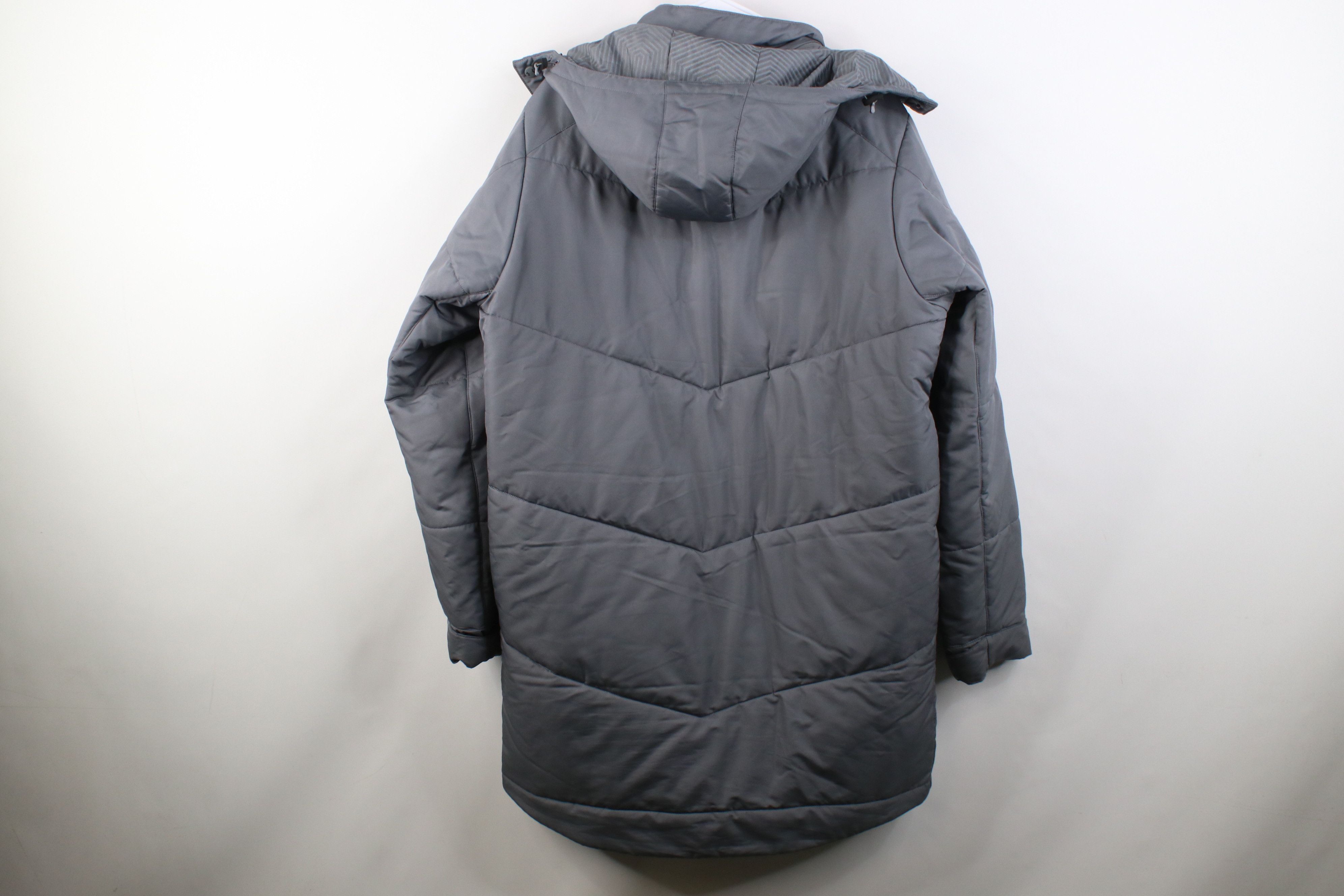Under Armour Under Armour ColdGear Loose Hooded Parka Jacket Gray Size US L / EU 52-54 / 3 - 14 Thumbnail