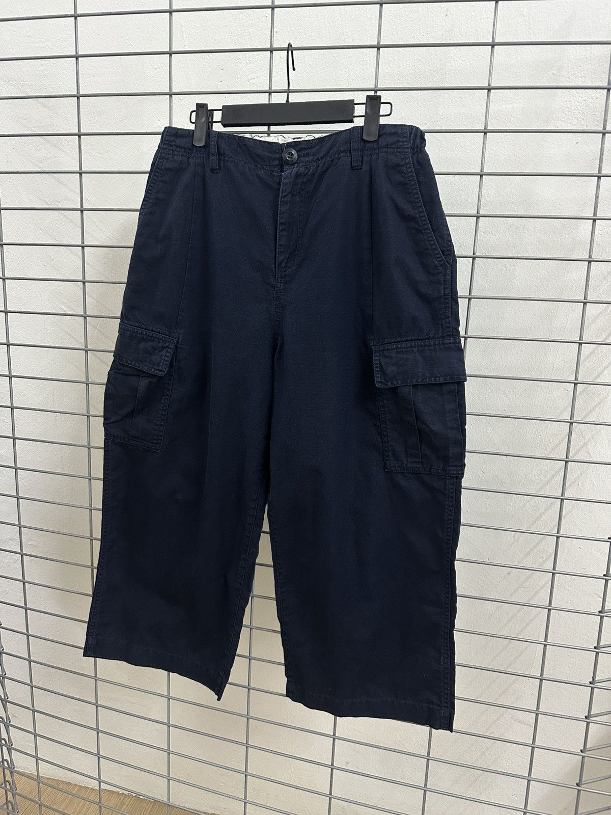 Yohji Yamamoto Japanese Wide Leg Yohji Yamamoto Hakama Balloon Cargo Pants Size US 32 / EU 48 - 3 Thumbnail