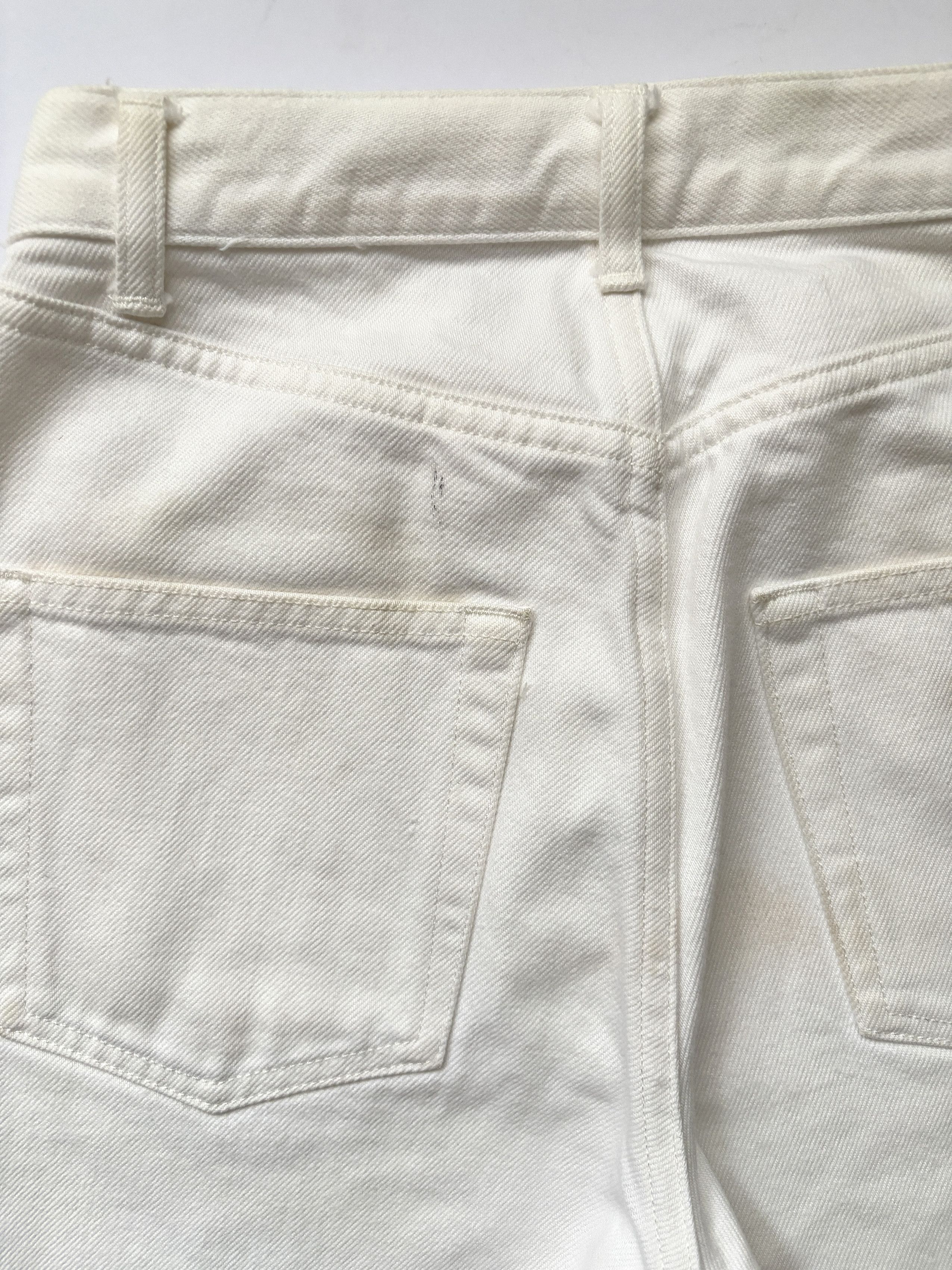 Celine ⚡️QUICK SALE⚡️ Celine White Denim Jeans Pants Size 24" / US 00 / IT 34 - 8 Thumbnail