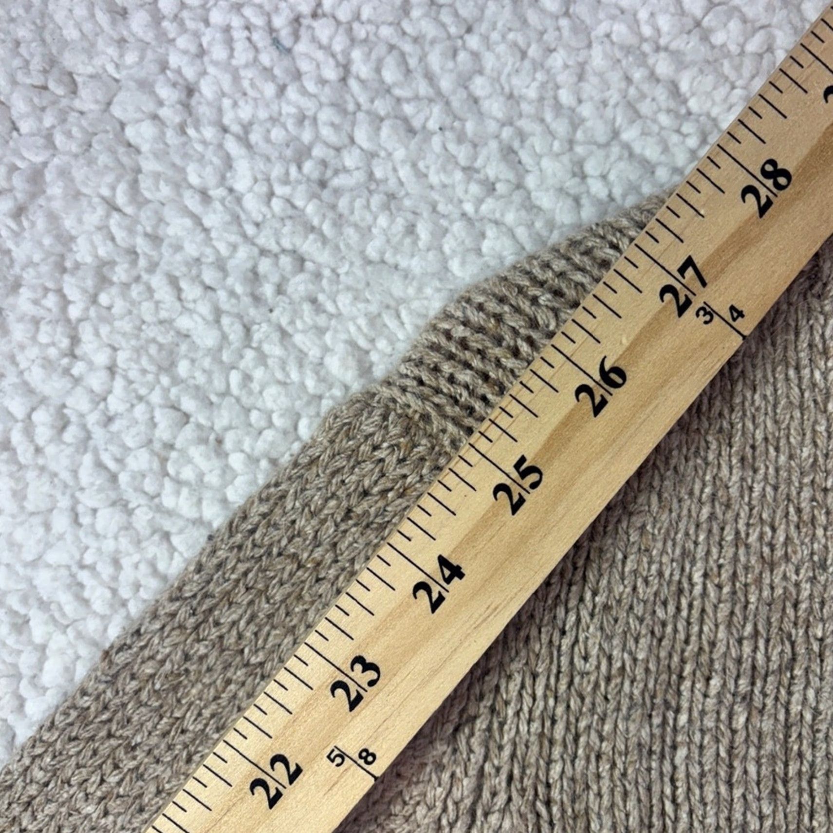 Vintage VINTAGE Cellini Cable Knit Sweater Angora Silk Blend Hong Kong Large Tan Unisex Adults L Pullover Mens Womens Size L / US 10 / IT 46 - 6 Thumbnail