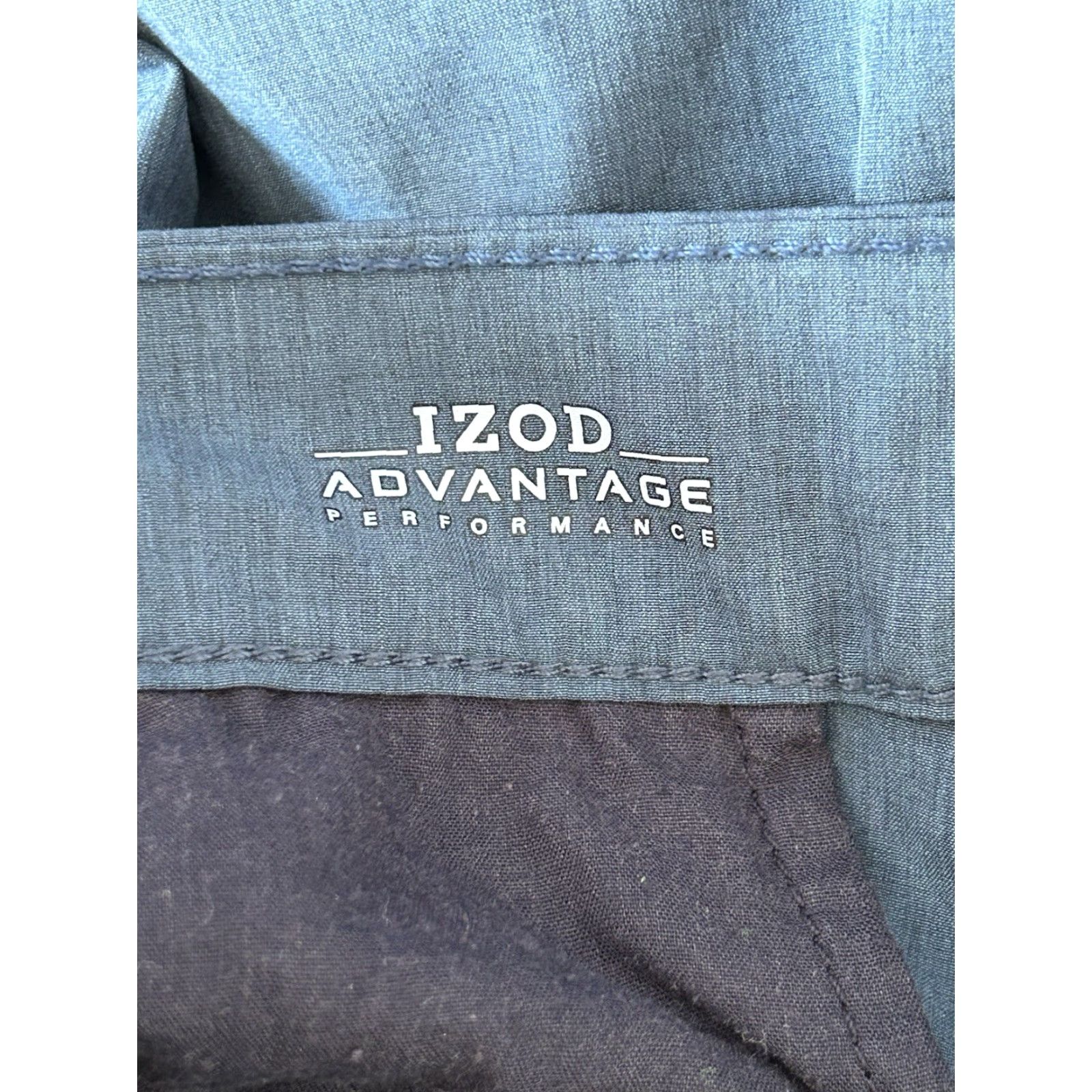 Izod IZOD Men Hybrid Performance Shorts Quick Dry Navy 32 Sz Blue Regular Classic Chino Casual Activewear Mens Size US 32 / EU 48 - 3 Thumbnail