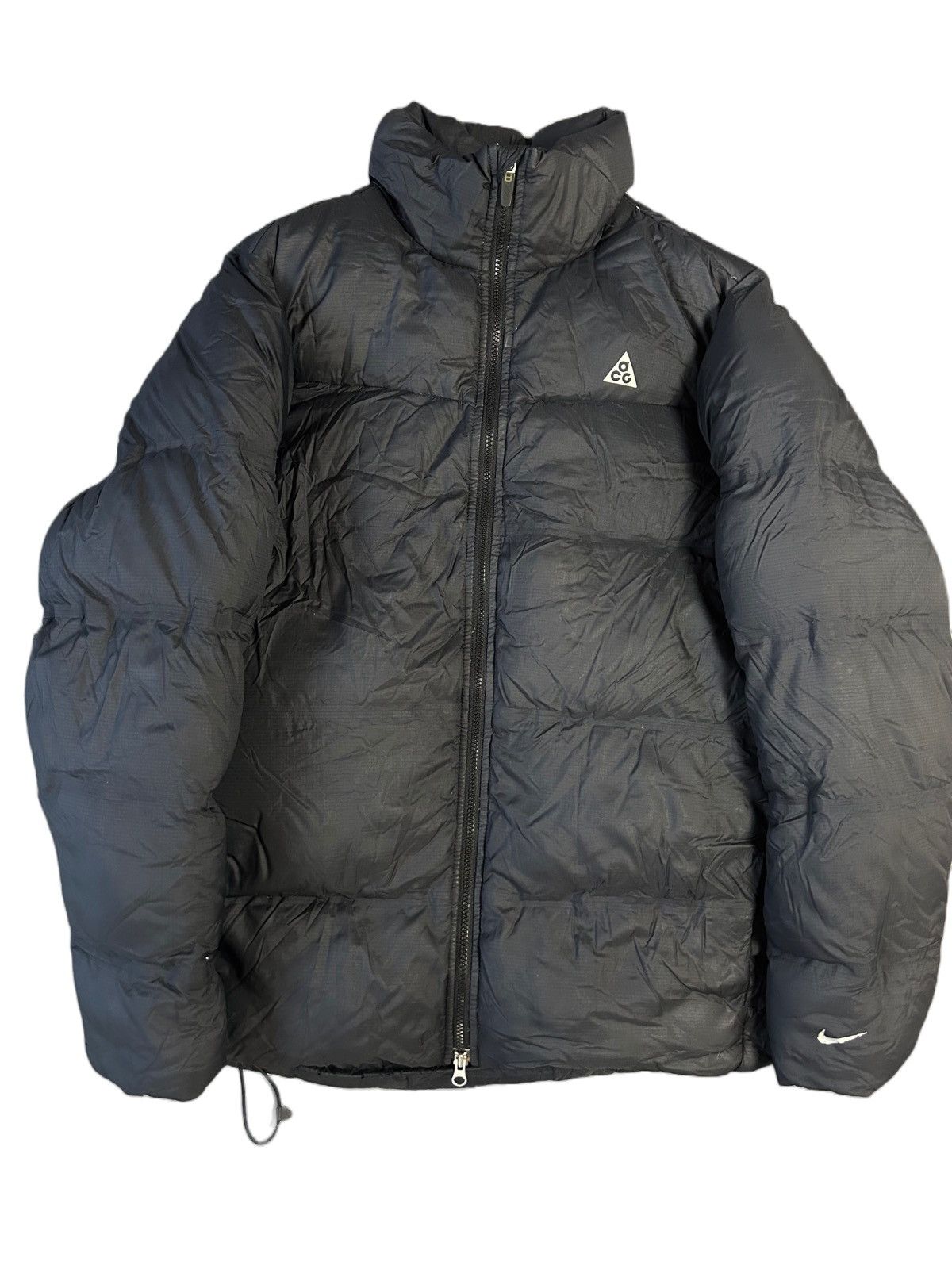 Nike × Nike ACG × Vintage Nike ACG vintage black puffer jacket small logo 550 Size US L / EU 52-54 / 3 - 1 Thumbnail