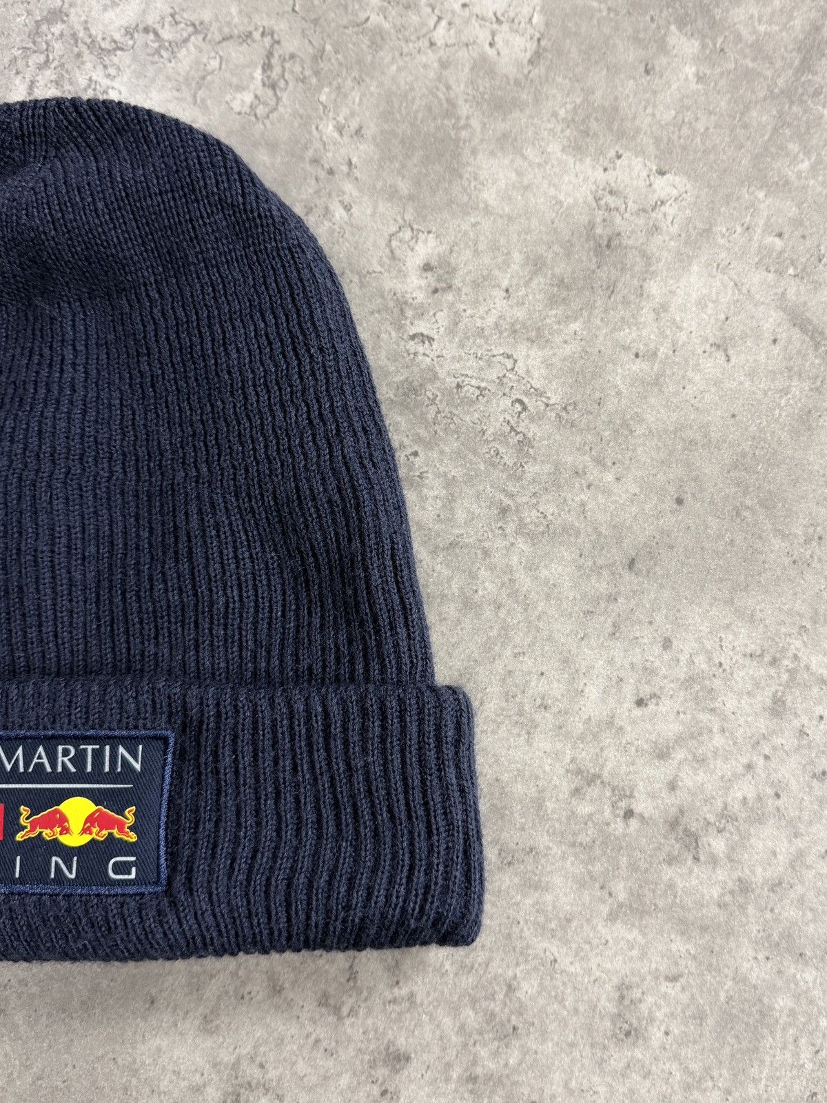 Puma × Red Bull Men’s Puma Aston Martin Red Bull Racing Beanie Hat F1 L-XL Size 40 - 3 Thumbnail