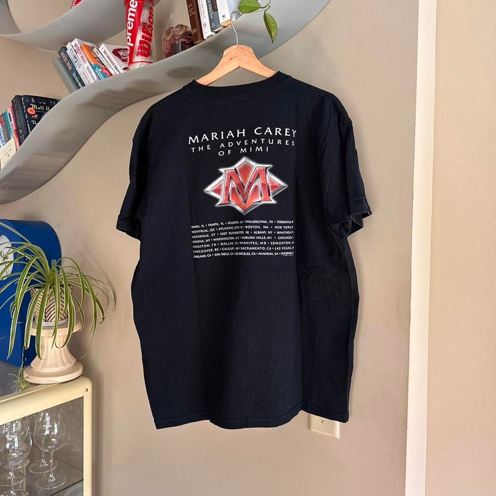 Band Tees × Vintage Vintage 2006 Mariah Carey Tour Shirt Size US L / EU 52-54 / 3 - 4 Thumbnail