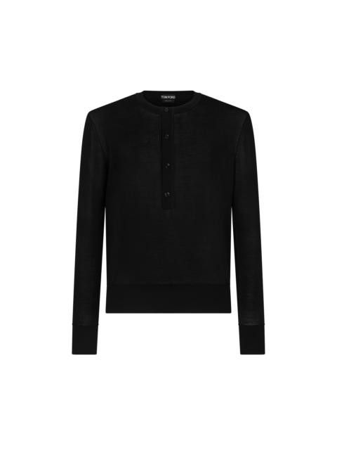 Tom Ford o1w1db10125 KYL007 Sweater in Black Size US M / EU 48-50 / 2 - 1 Thumbnail