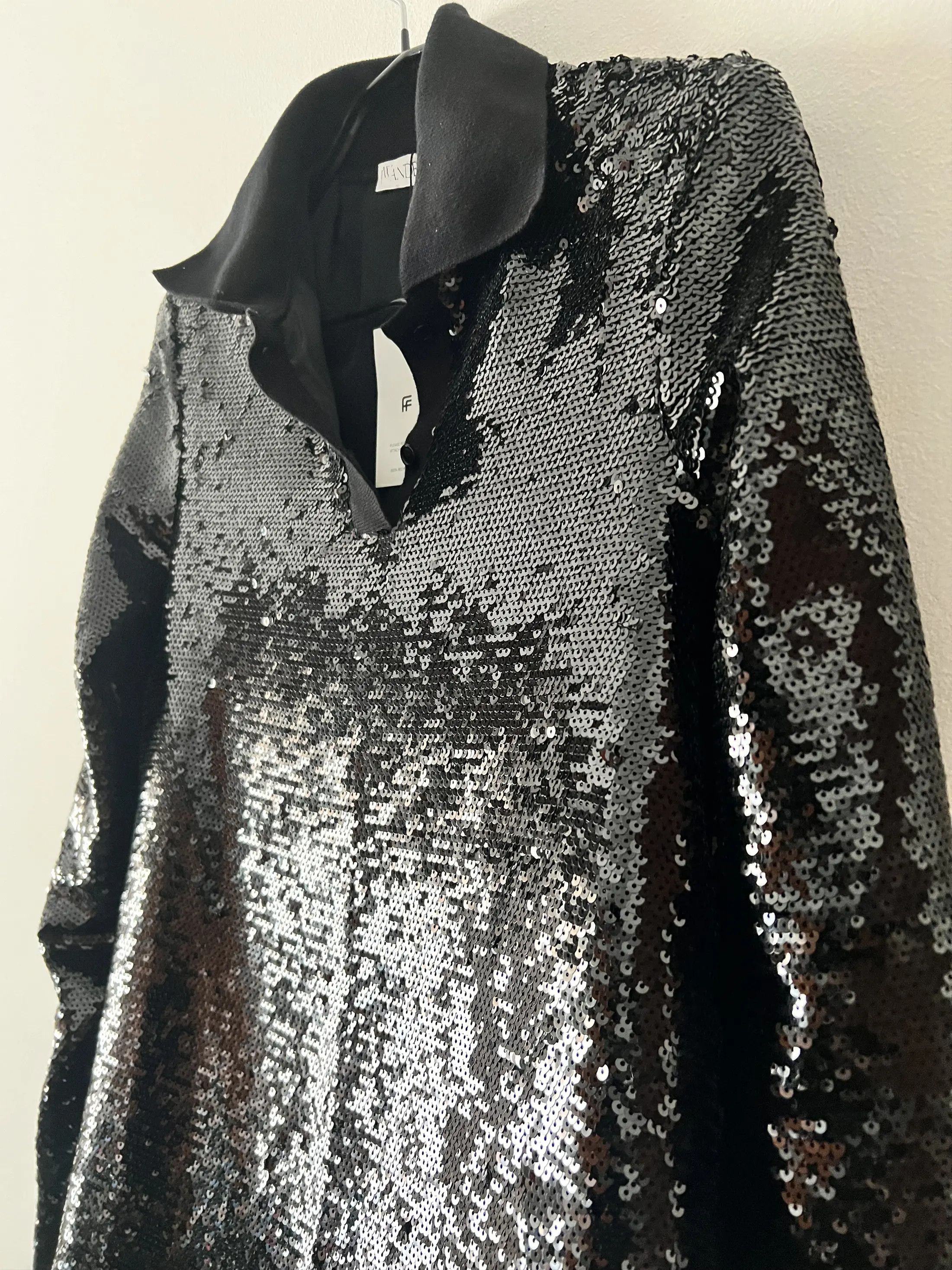 JW Anderson Sequined Polo Minidress Size XS / US 0-2 / IT 36-38 - 7 Thumbnail