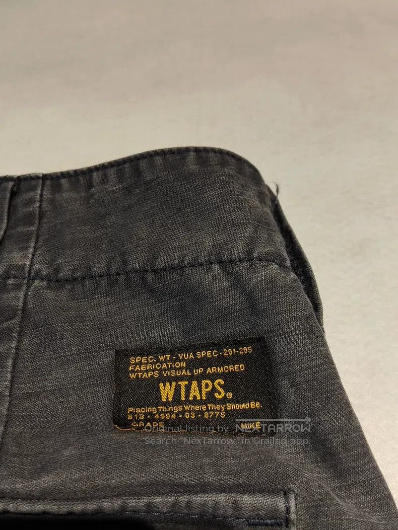 Wtaps Wtaps size 2 Wax-Dyed Heavy Wash Military Pants Size US 32 / EU 48 - 6 Thumbnail