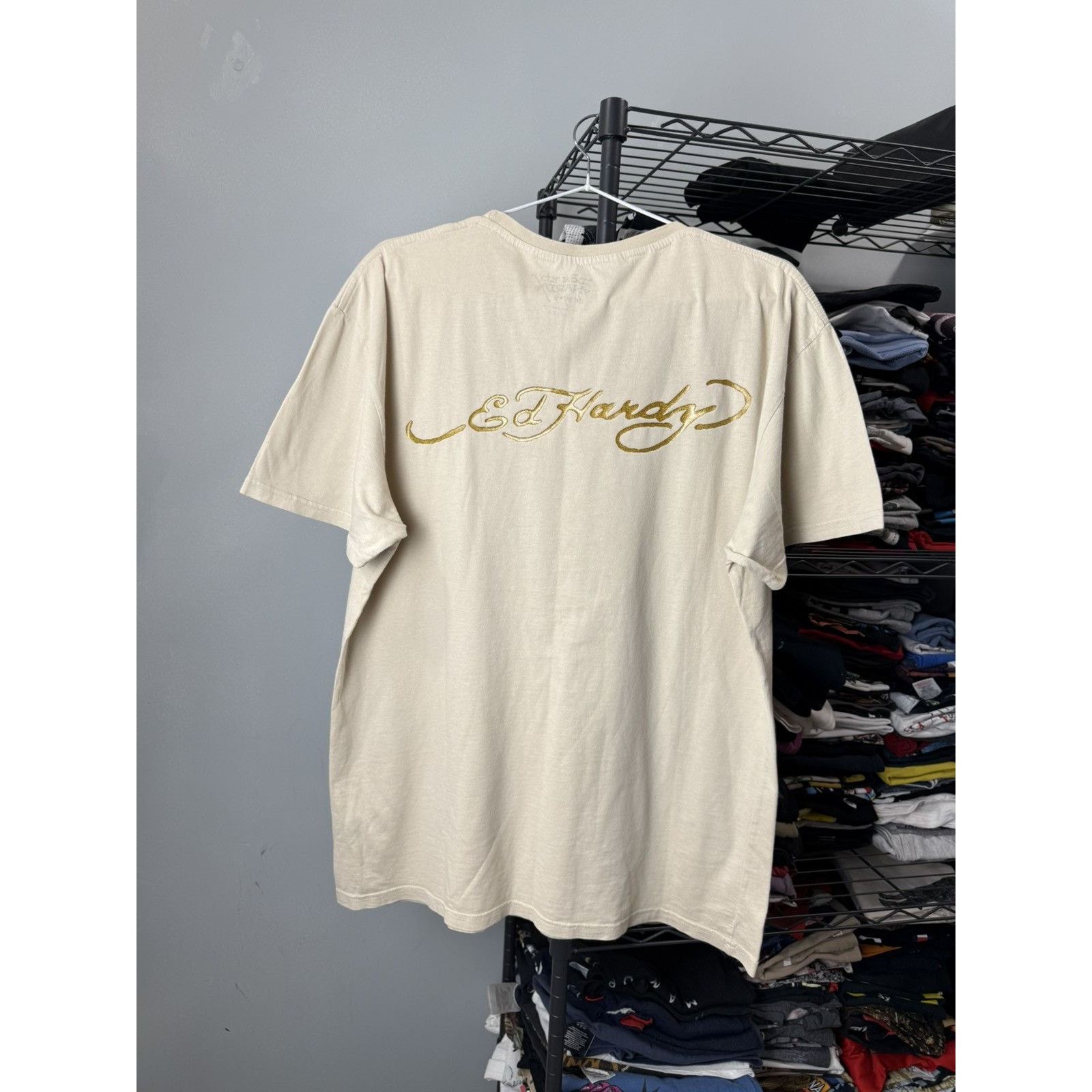Ed Hardy Vintage Ed Hardy by Christian Audigier T Shirt Size US L / EU 52-54 / 3 - 2 Thumbnail