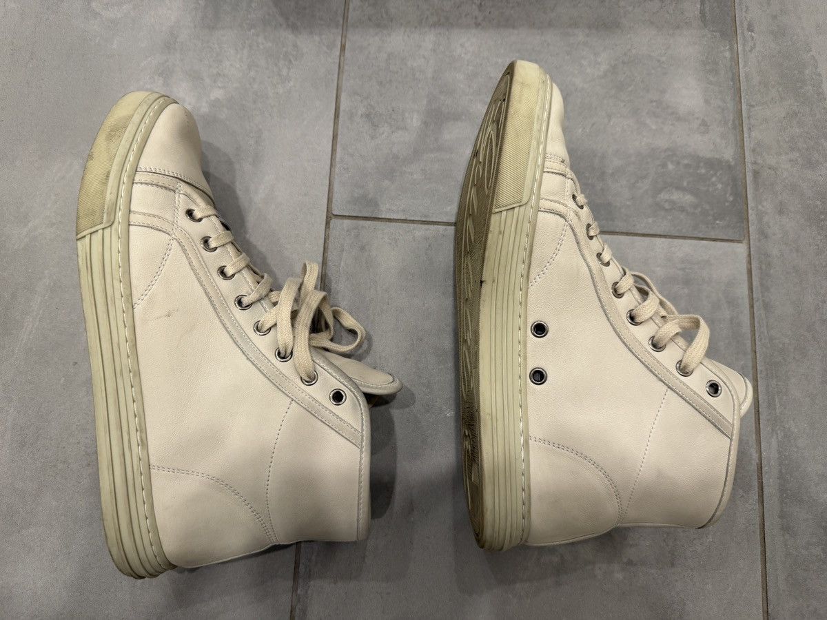 Gucci Gucci Miro’s Soft Leather High top sneakers size 7.5 Size US 7.5 / EU 40-41 - 9 Thumbnail