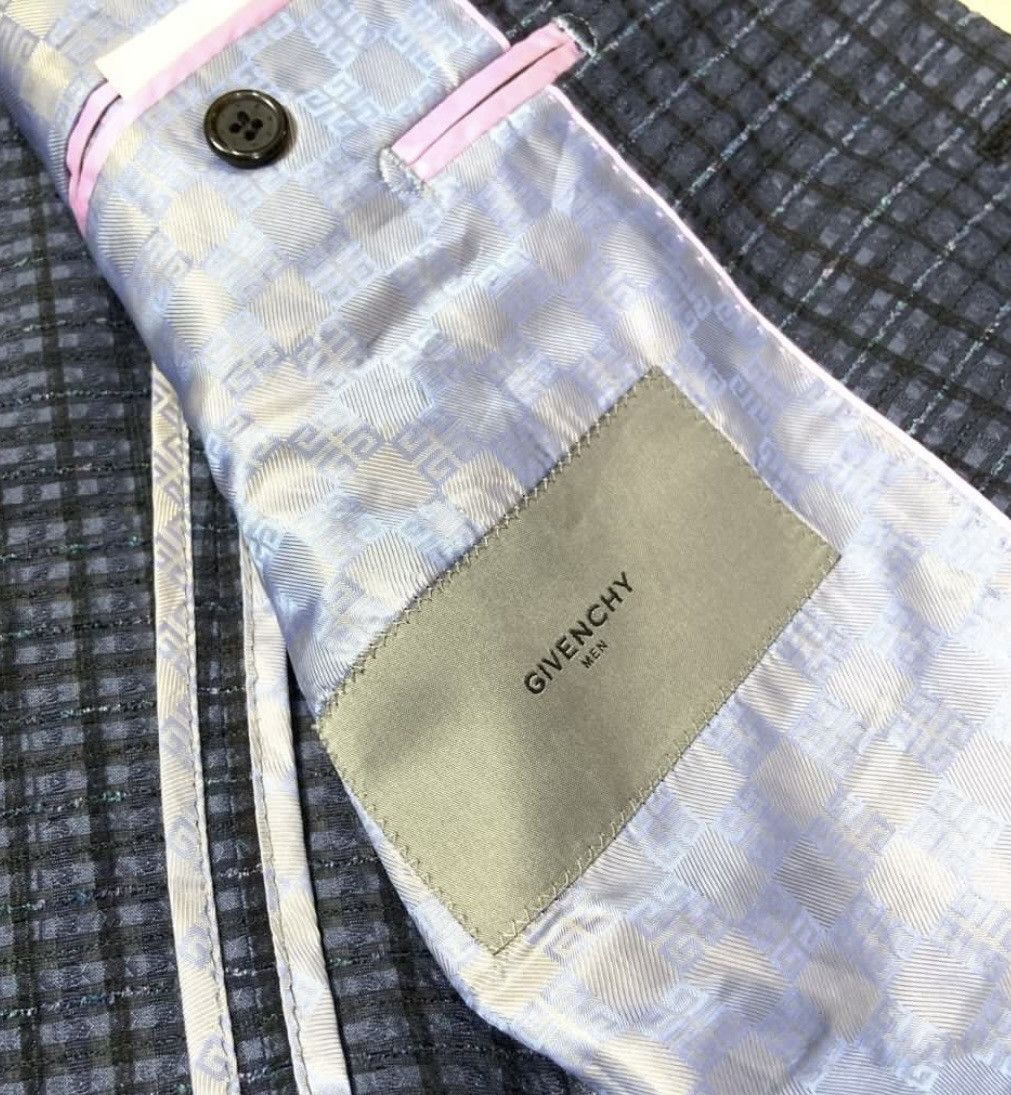 Givenchy Givenchy Plaid Blazer Size 44S - 2 Thumbnail