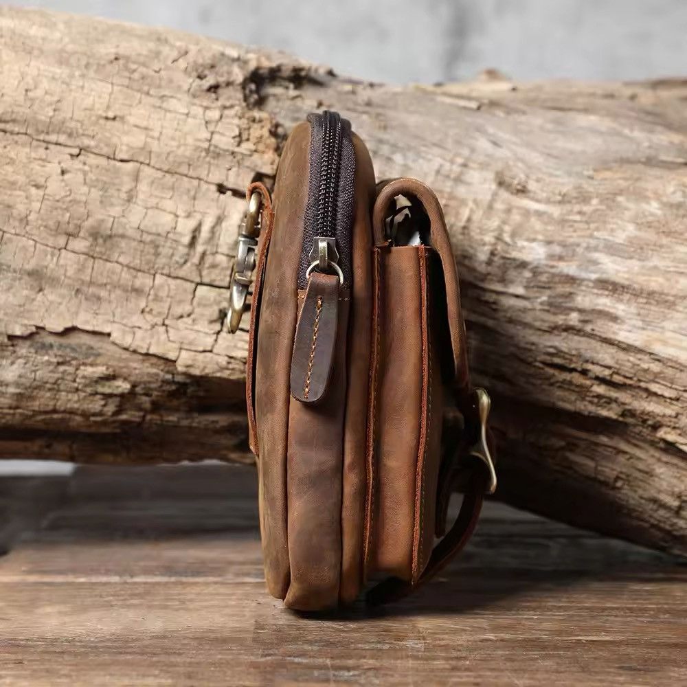 Leather Leather Waist Bag Size ONE SIZE - 4 Thumbnail