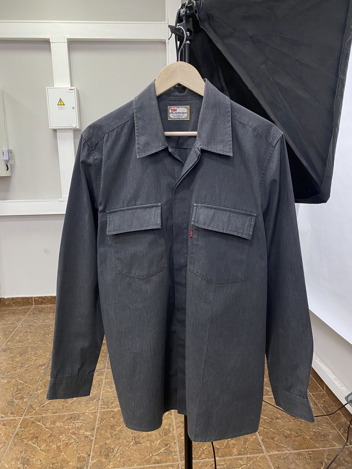 Levis Sta Prest Shirt Grailed