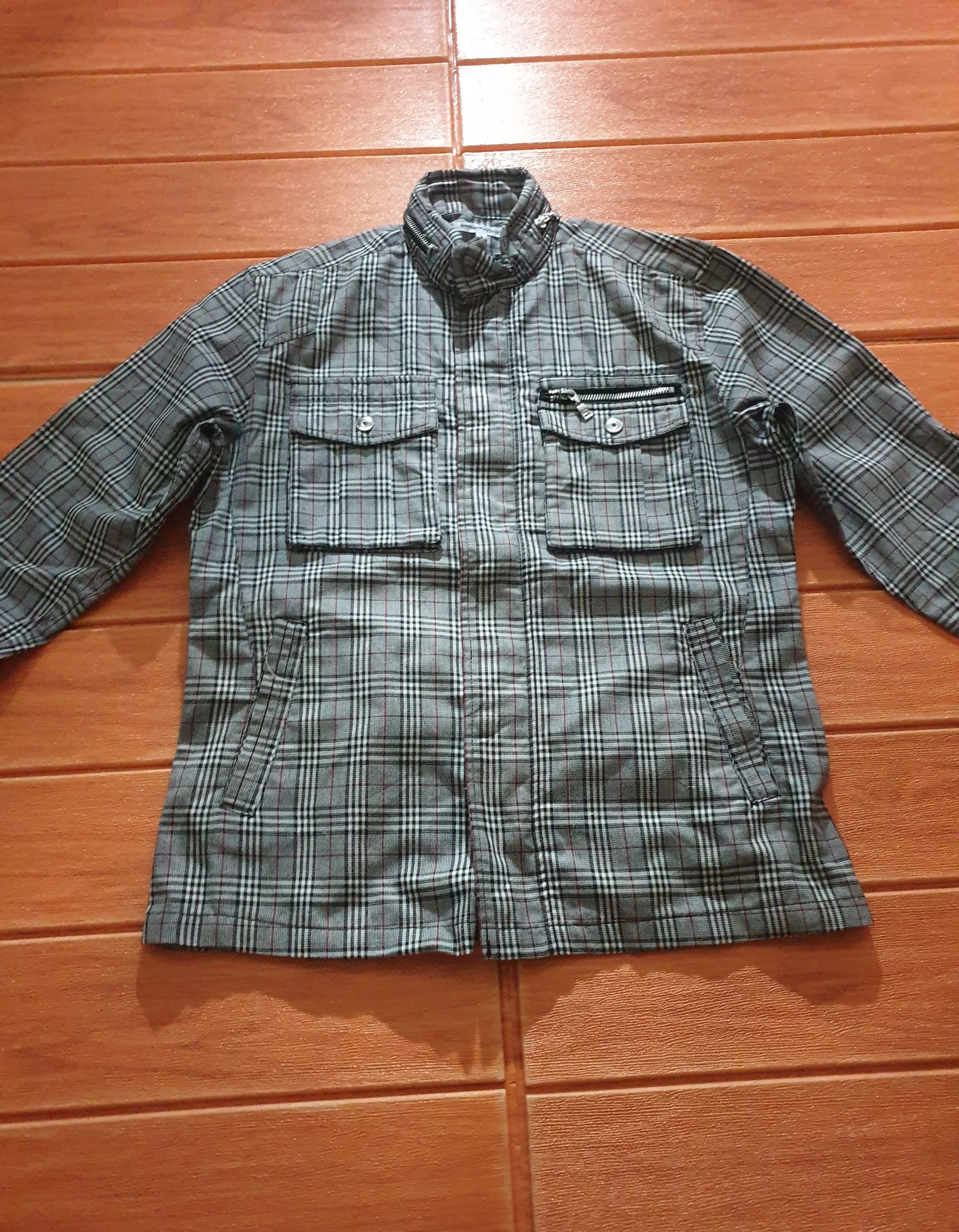 Japanese Brand 💥Semantic design japanese brand checkered Jacket Size US M / EU 48-50 / 2 - 4 Thumbnail