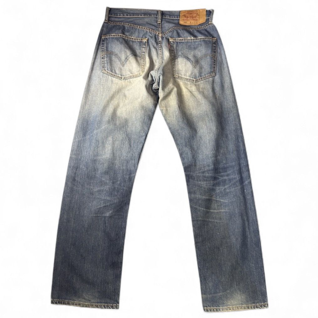Levi's Vintage 2003 Levis 501 Distressed Faded Denim W32 Size US 32 / EU 48 - 2 Thumbnail
