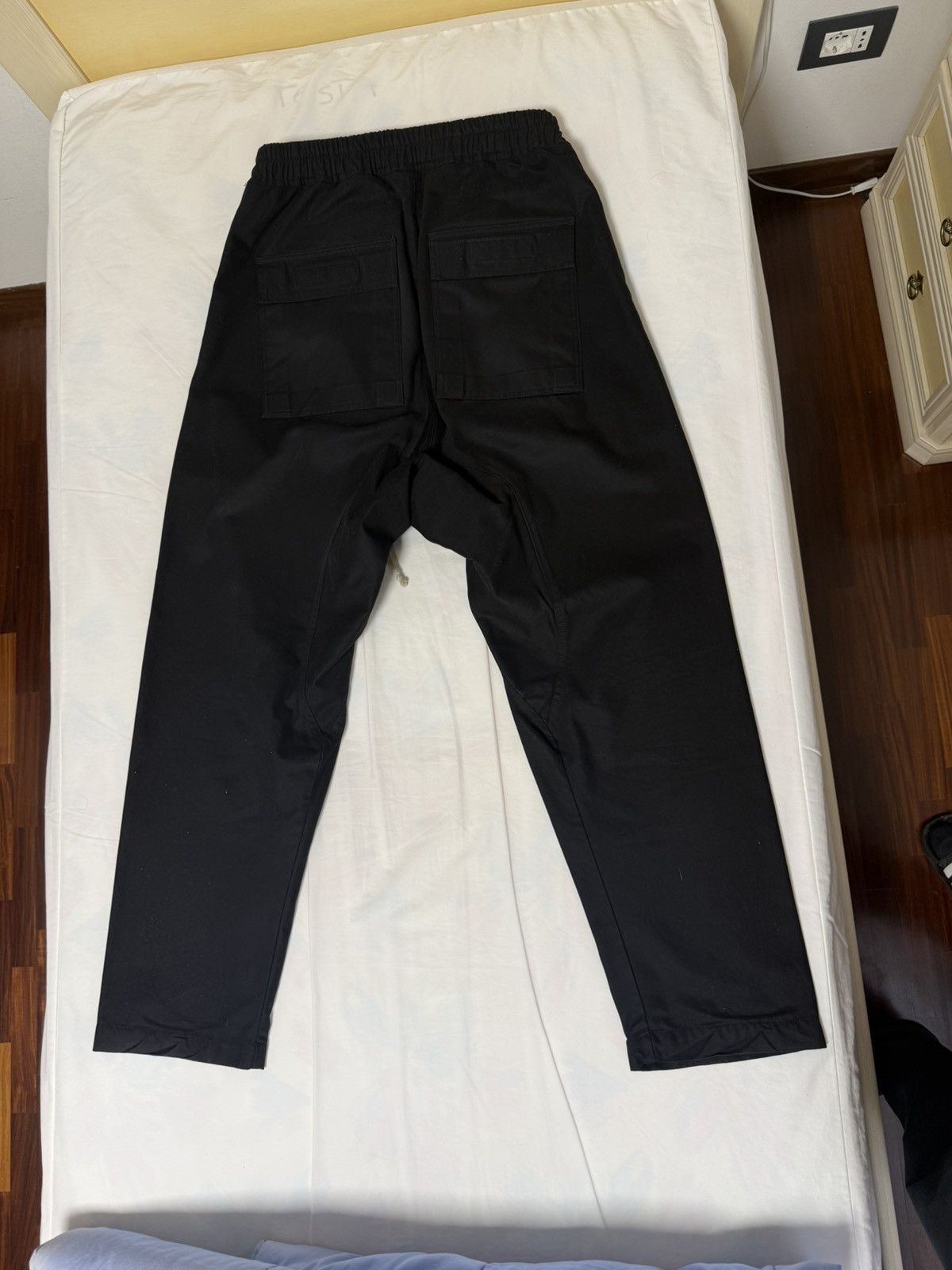 Rick Owens Drkshdw Rick Owens DRKSHDW Cargo Drawstring Size US 40 / EU 56 - 2 Thumbnail