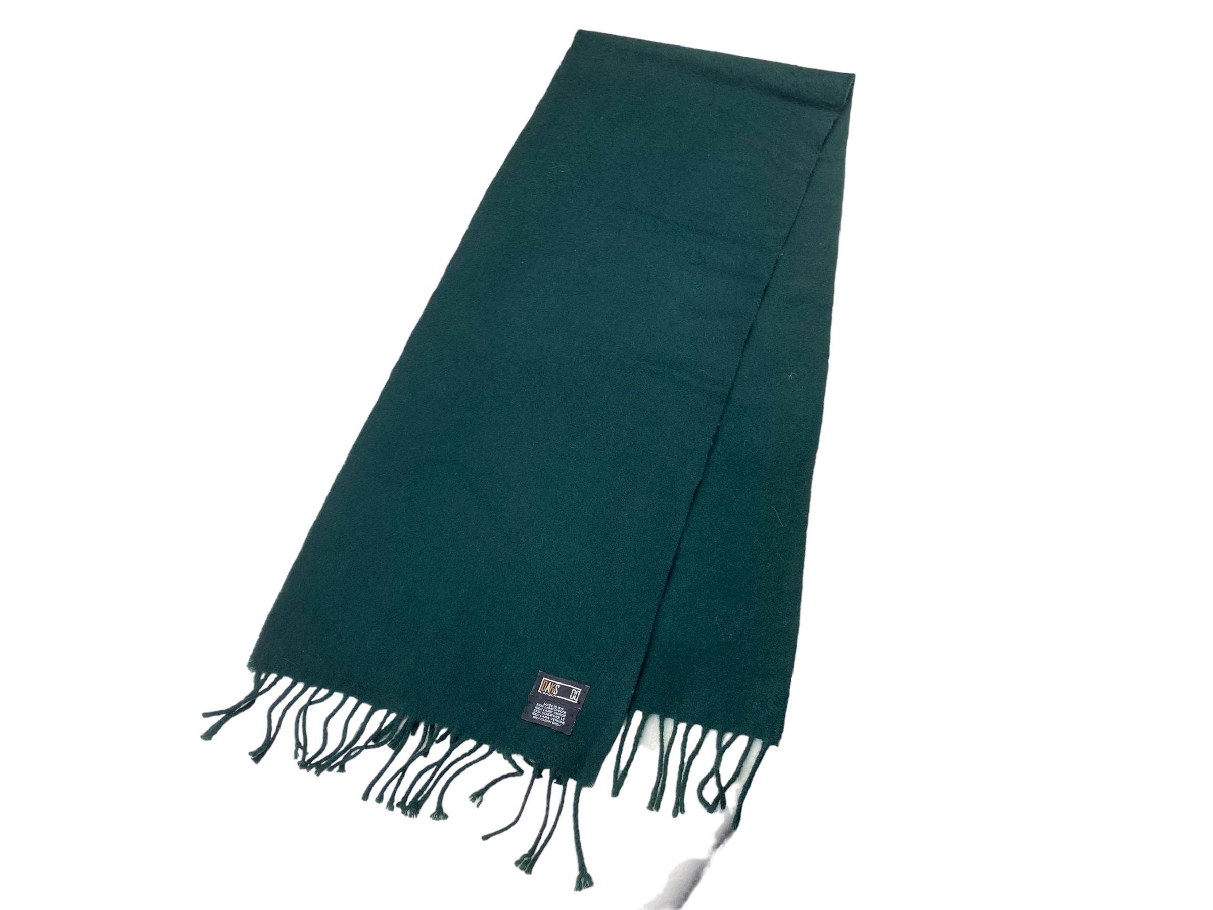 DAKS × Vintage Daks London scarf Pure Lambswool Vintage Scarves Size ONE SIZE - 2 Thumbnail