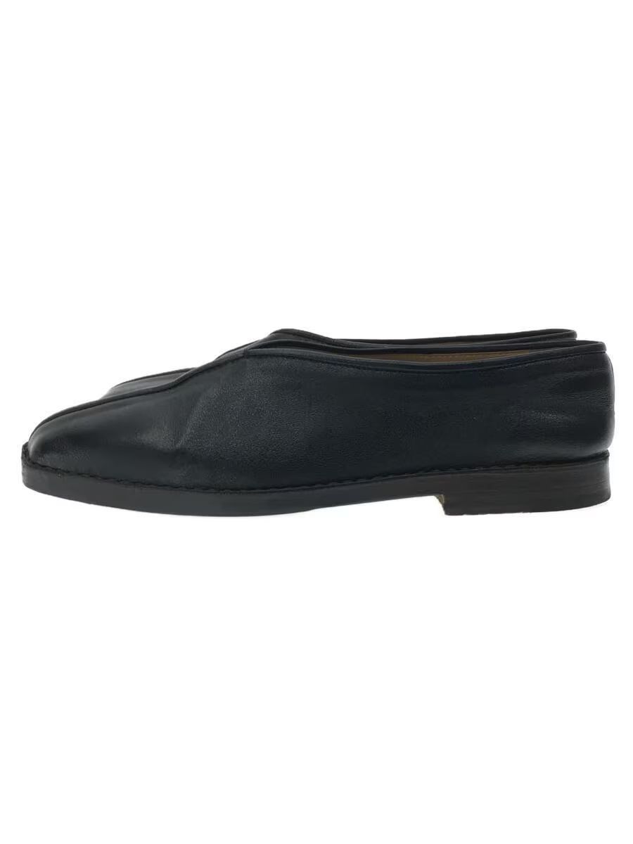 image of Lemaire Leather Chinese Slippers in Black, Women's (Size 10)