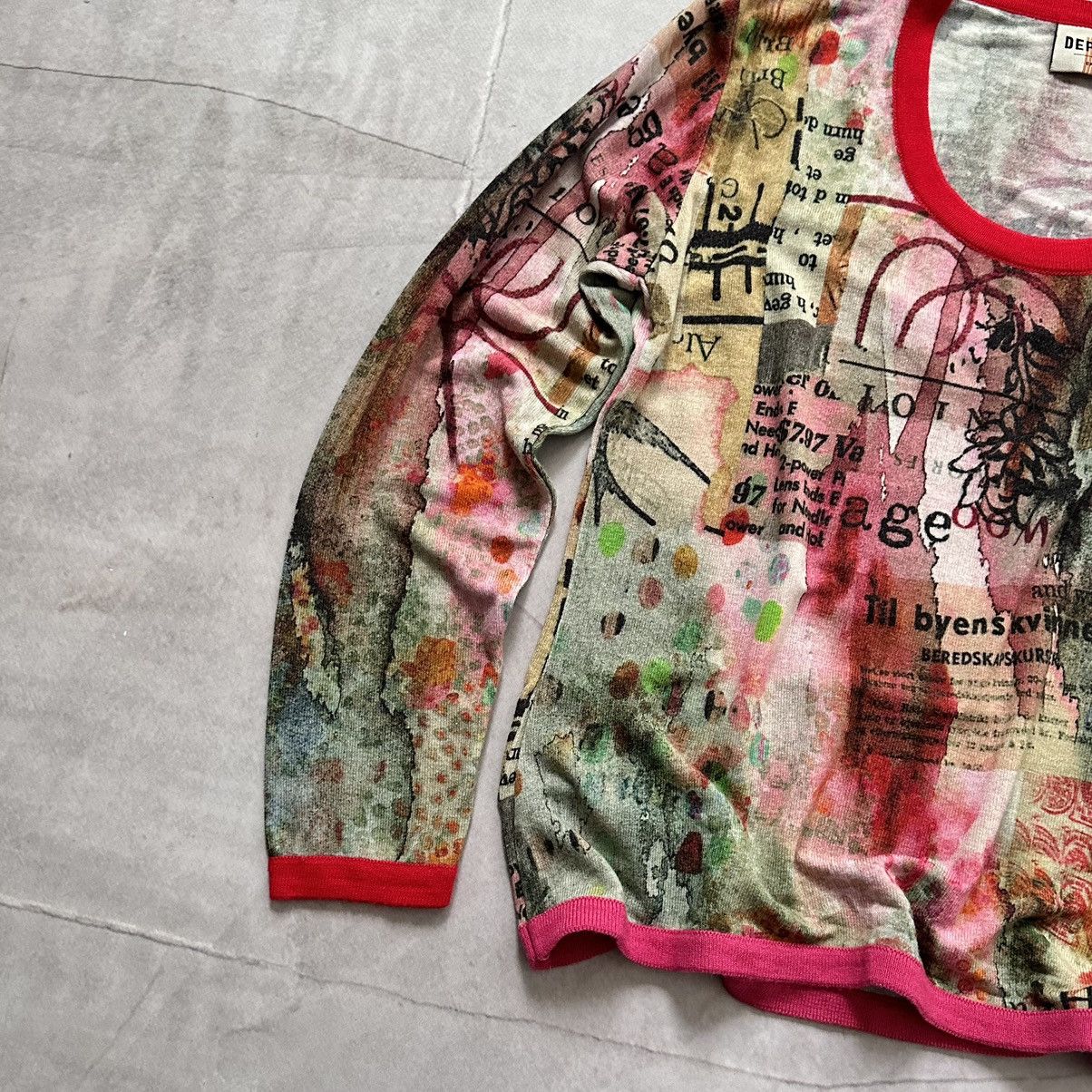 Hysteric Glamour 00s Hysteric Glamour Style Long Sleeve Sweater LGB Size M / US 6-8 / IT 42-44 - 3 Thumbnail