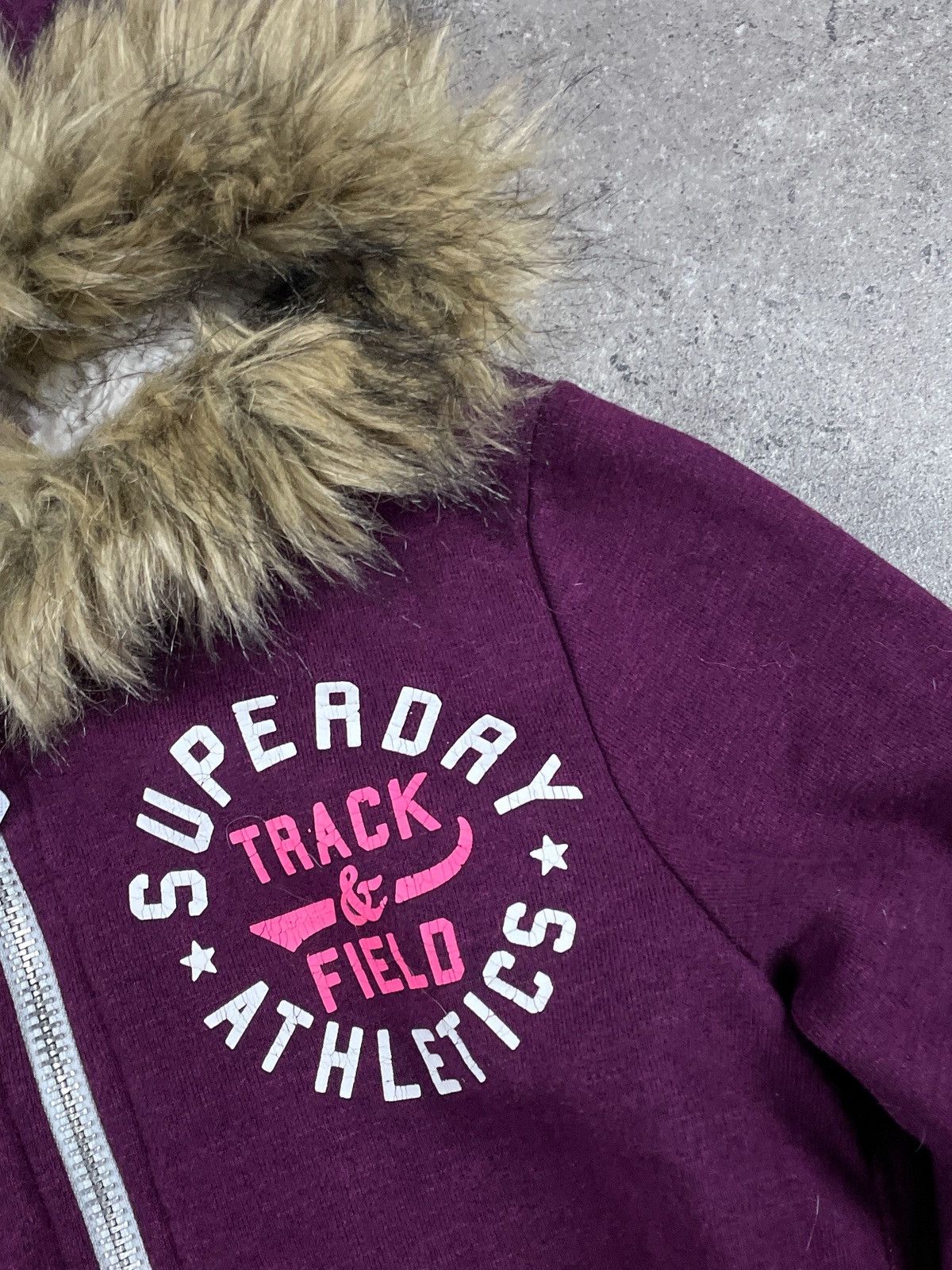 Abercrombie & Fitch Japanese 2000s Faux fur hoodie Y2K Lgb Abercrombie style Size S / US 4 / IT 40 - 3 Thumbnail