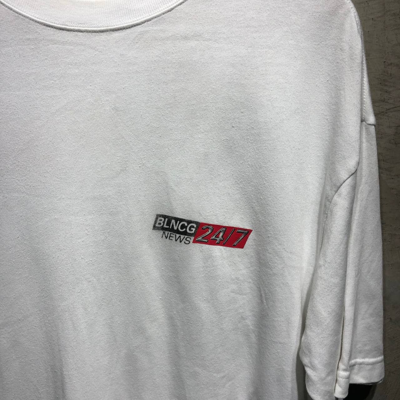 Balenciaga Balenciaga 24/7 News tee Size US L / EU 52-54 / 3 - 7 Thumbnail