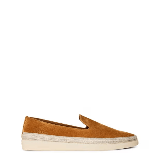 Prada Suede Loafers Size US 8 / EU 41 - 1 Thumbnail