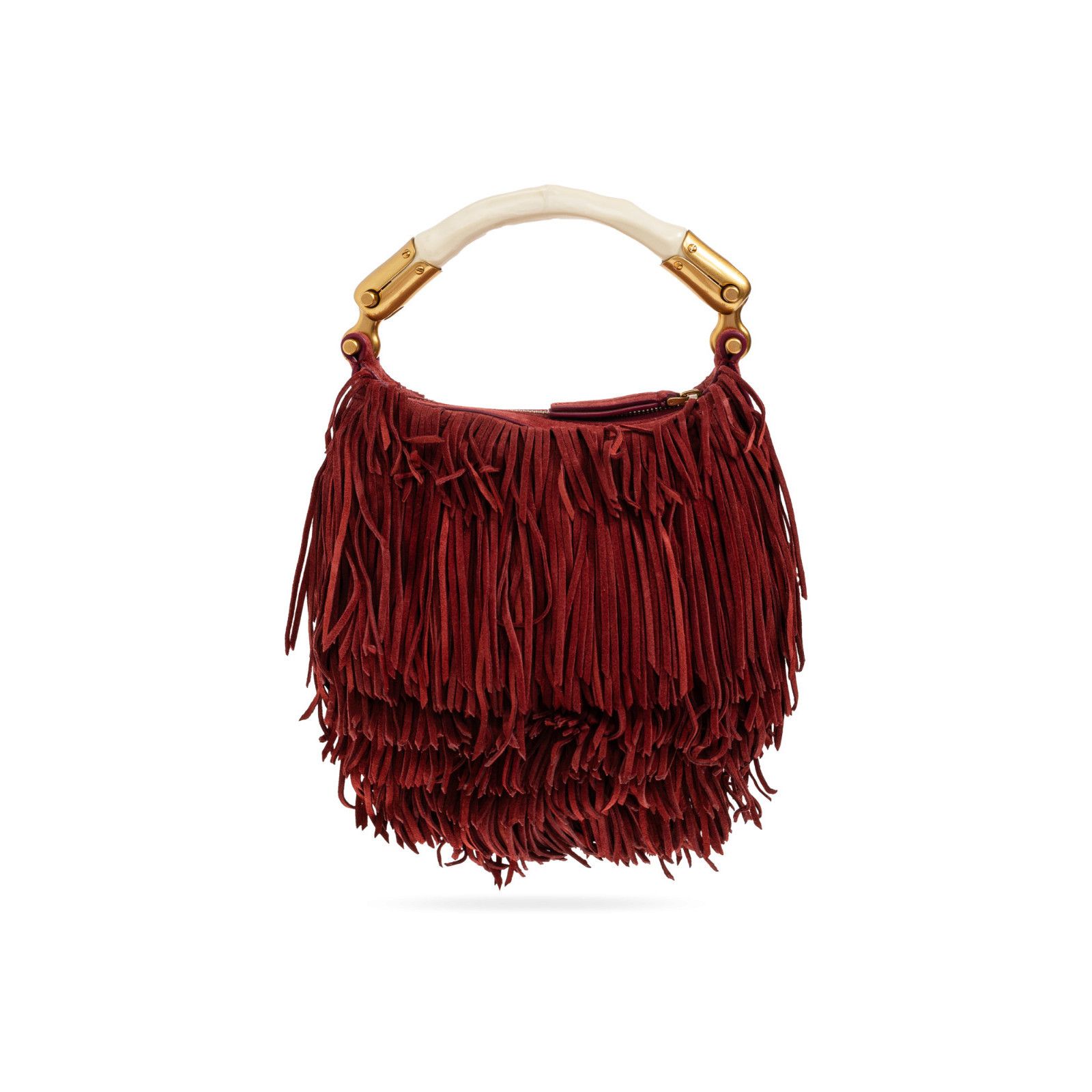Balmain BALMAIN Ebene Mini Red Top Handle Bag New & Authentic Size ONE SIZE - 2 Thumbnail
