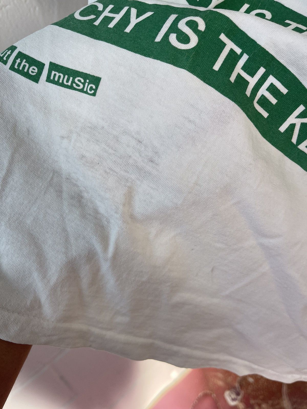 Jun Takahashi × Undercover Rare Green Anarchy Is The Key Undercover Jun Takahashi Size US M / EU 48-50 / 2 - 8 Thumbnail