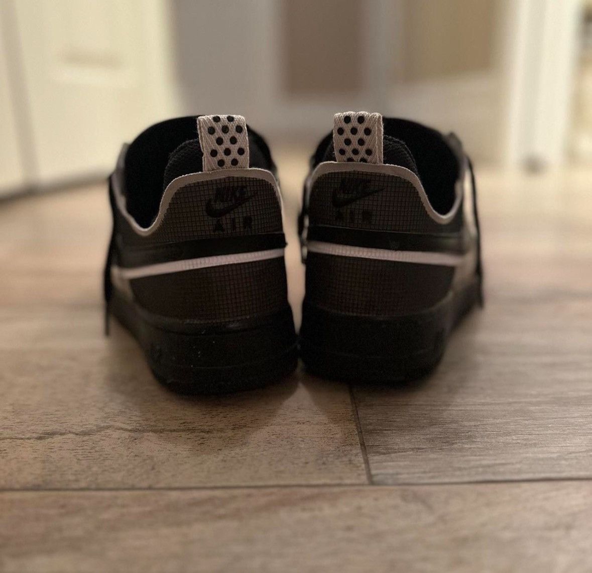 Nike Nike Air Force 1 React Black Size US 8.5 / EU 41-42 - 5 Thumbnail