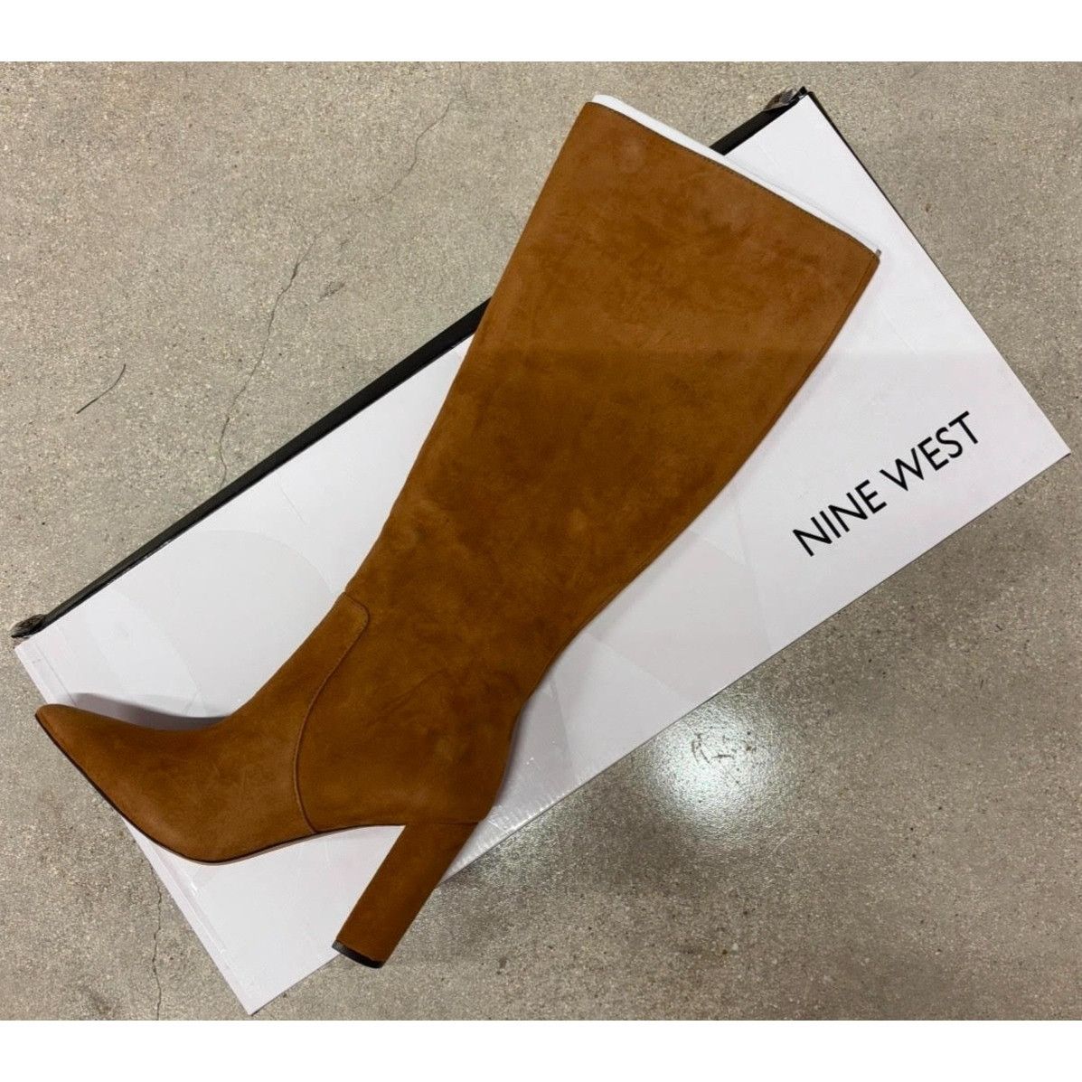 Nine West NINE WEST / Danee / Pointed Toe / Block Heel Zip-Up / Leathe Size US 7.5 / IT 37.5 - 6 Thumbnail