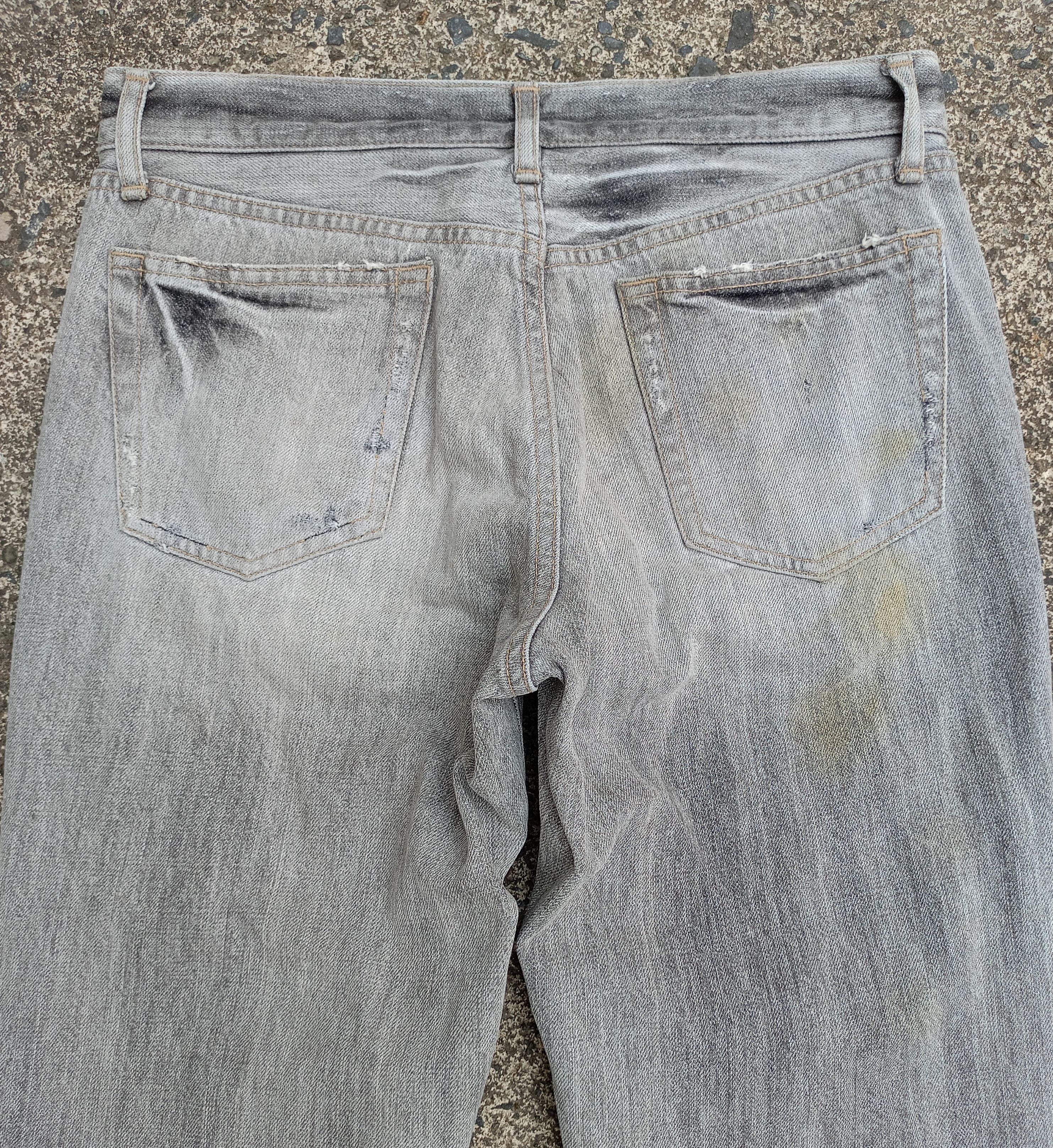 If Six Was Nine × Japanese Brand BLUE WAY FLARED DENIM PANTS Size US 30 / EU 46 - 8 Thumbnail