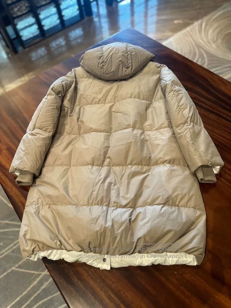 Brunello Cucinelli Brunello Cucinelli Studded Down Jacket Size S / US 4 / IT 40 - 4 Thumbnail