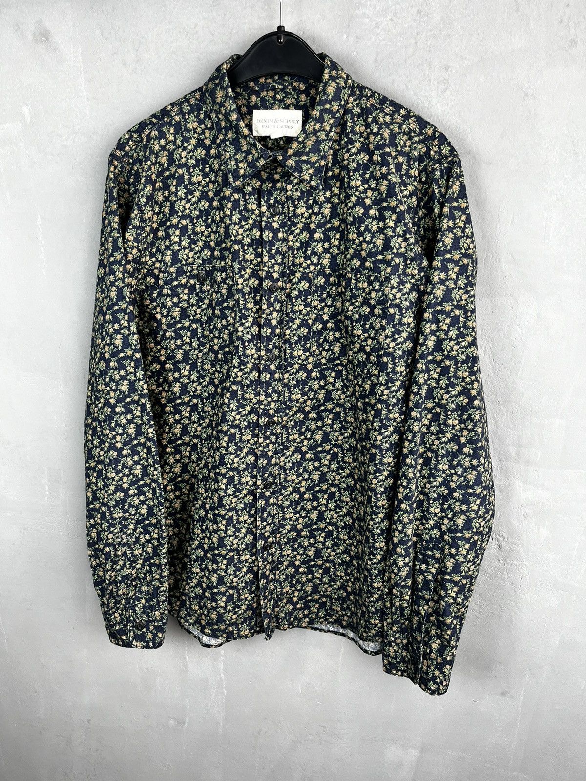 Denim & Supply Ralph Lauren × Polo Ralph Lauren × Ralph Lauren Ralph Lauren shirt with flowers Size US L / EU 52-54 / 3 - 1 Thumbnail