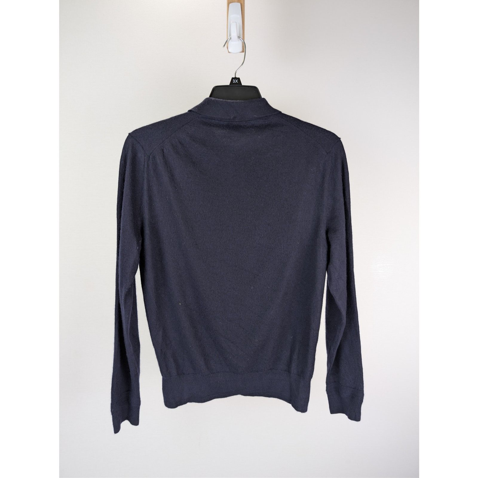 Tom Ford o1rshd1 CC20 Long Sleeve Polo Shirt in Navy Blue Size US L / EU 52-54 / 3 - 10 Thumbnail