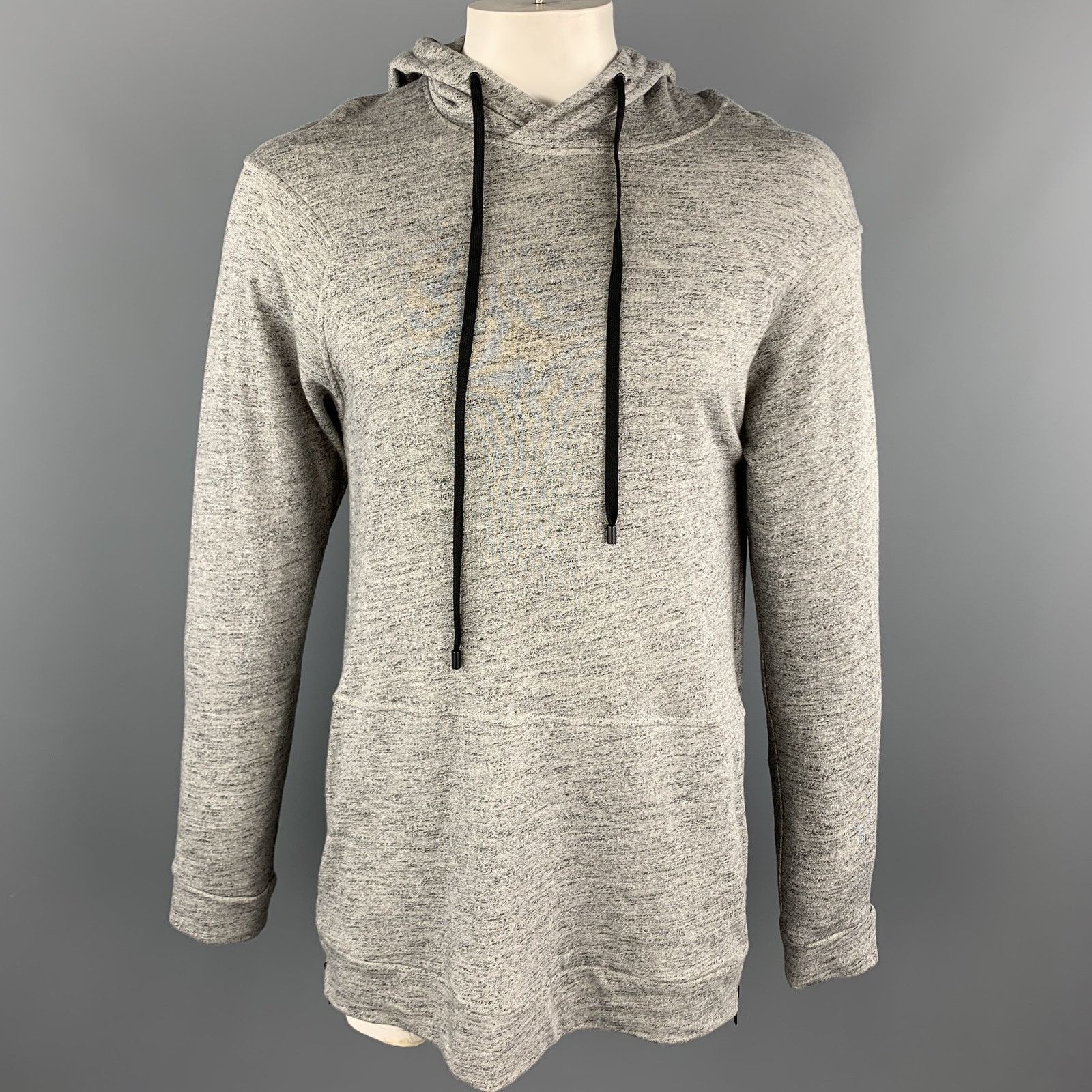 Public School PUBLIC SCHOOL Size L Grey Heather Cotton Hooded Sweatshirt Size US L / EU 52-54 / 3 - 1 Thumbnail