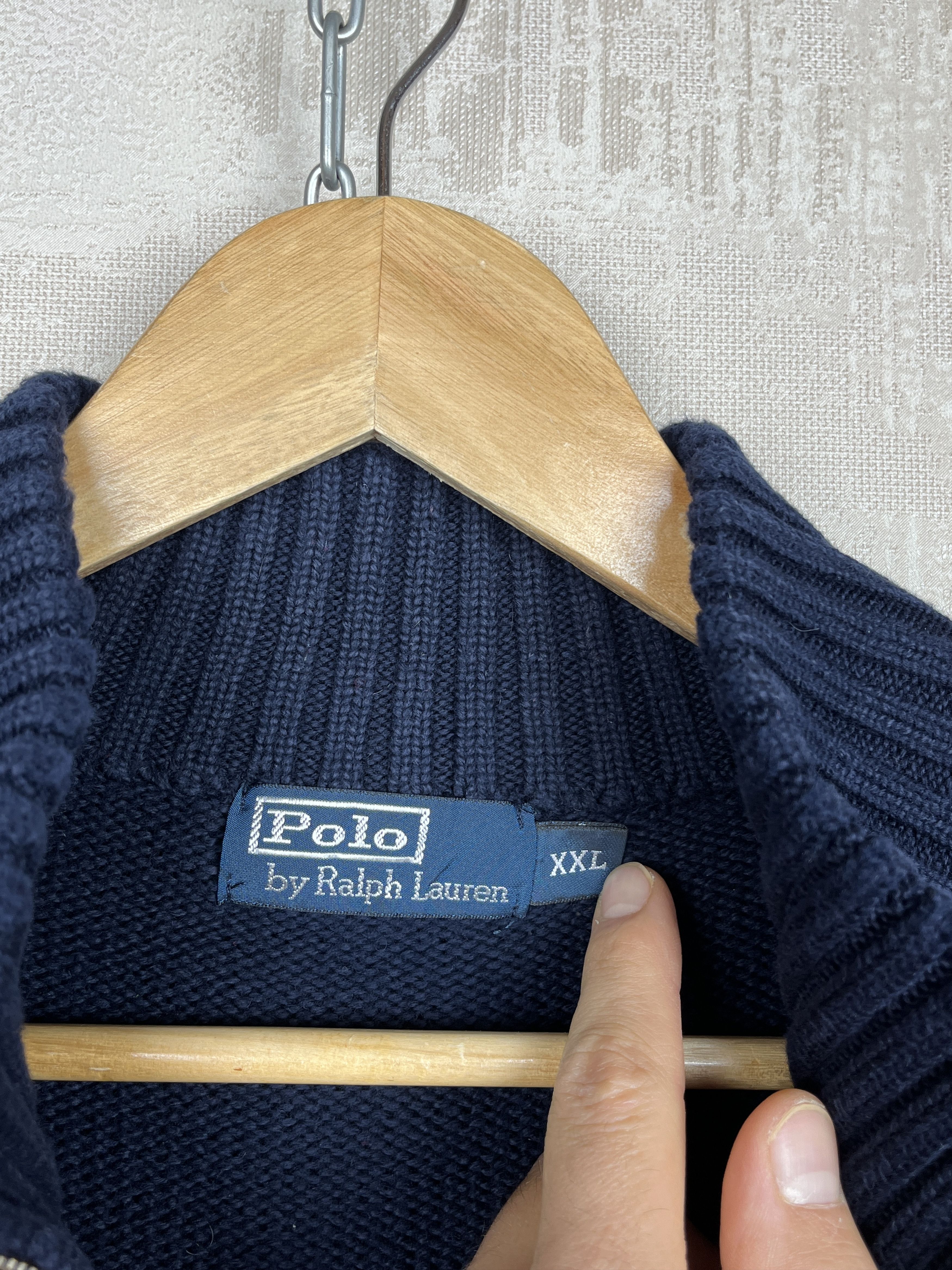 Polo Ralph Lauren Polo Ralph Lauren PRL Club N.Y.C. 1/4 Zip Pullover Sweater Size US XXL / EU 58 / 5 - 8 Thumbnail