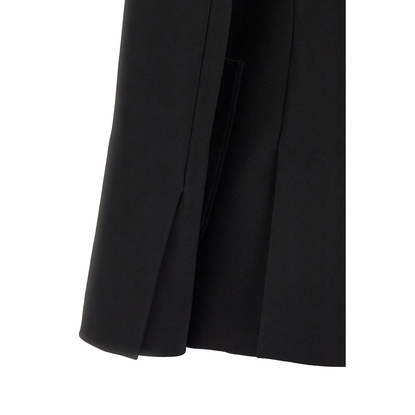 Max Mara MAX MARA Anagni Black Stretch Blazer Jacket New & Authentic Size S / US 4 / IT 40 - 4 Thumbnail