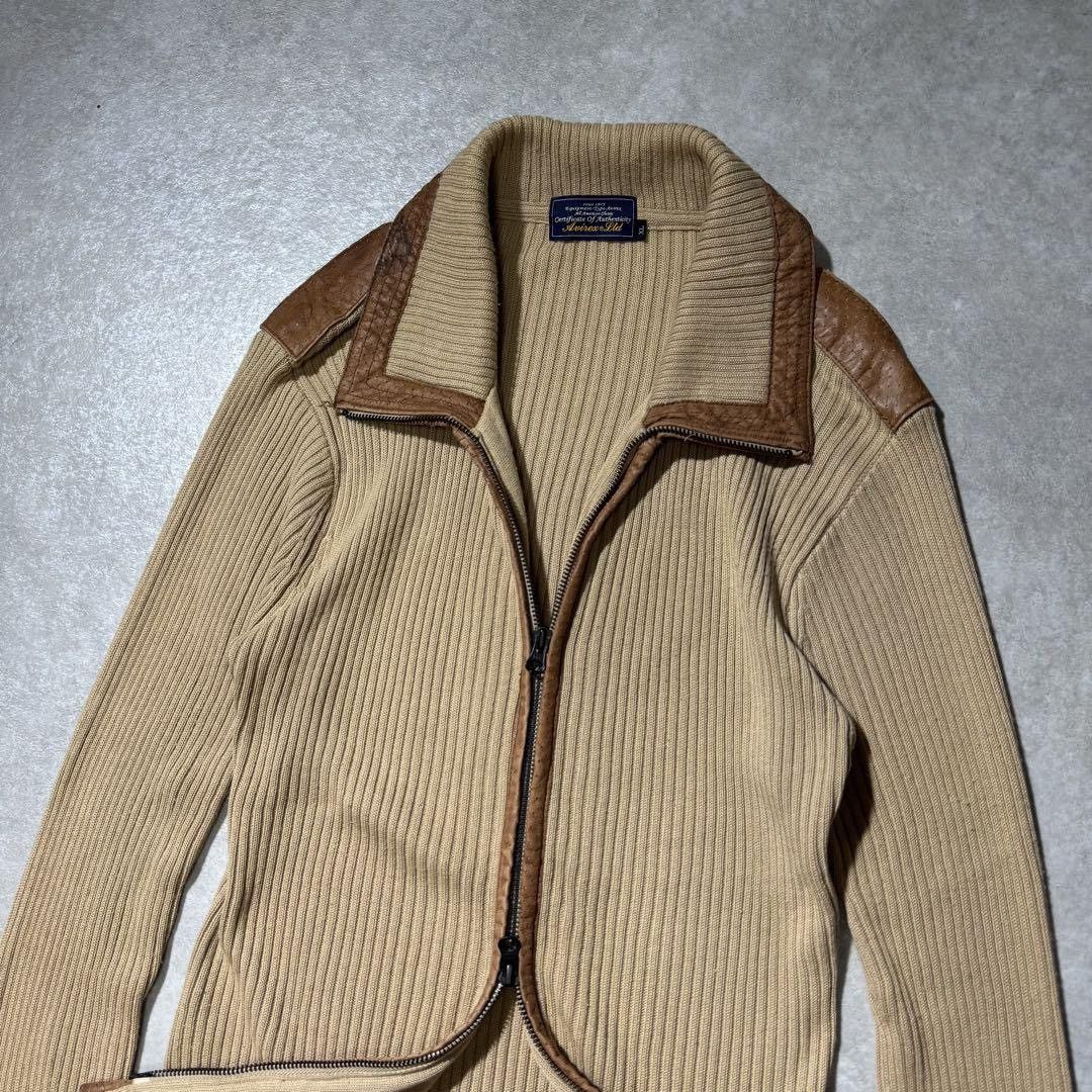 Other 00s Avirex Drivers Knit Dark Wear Y2K Size US M / EU 48-50 / 2 - 3 Thumbnail