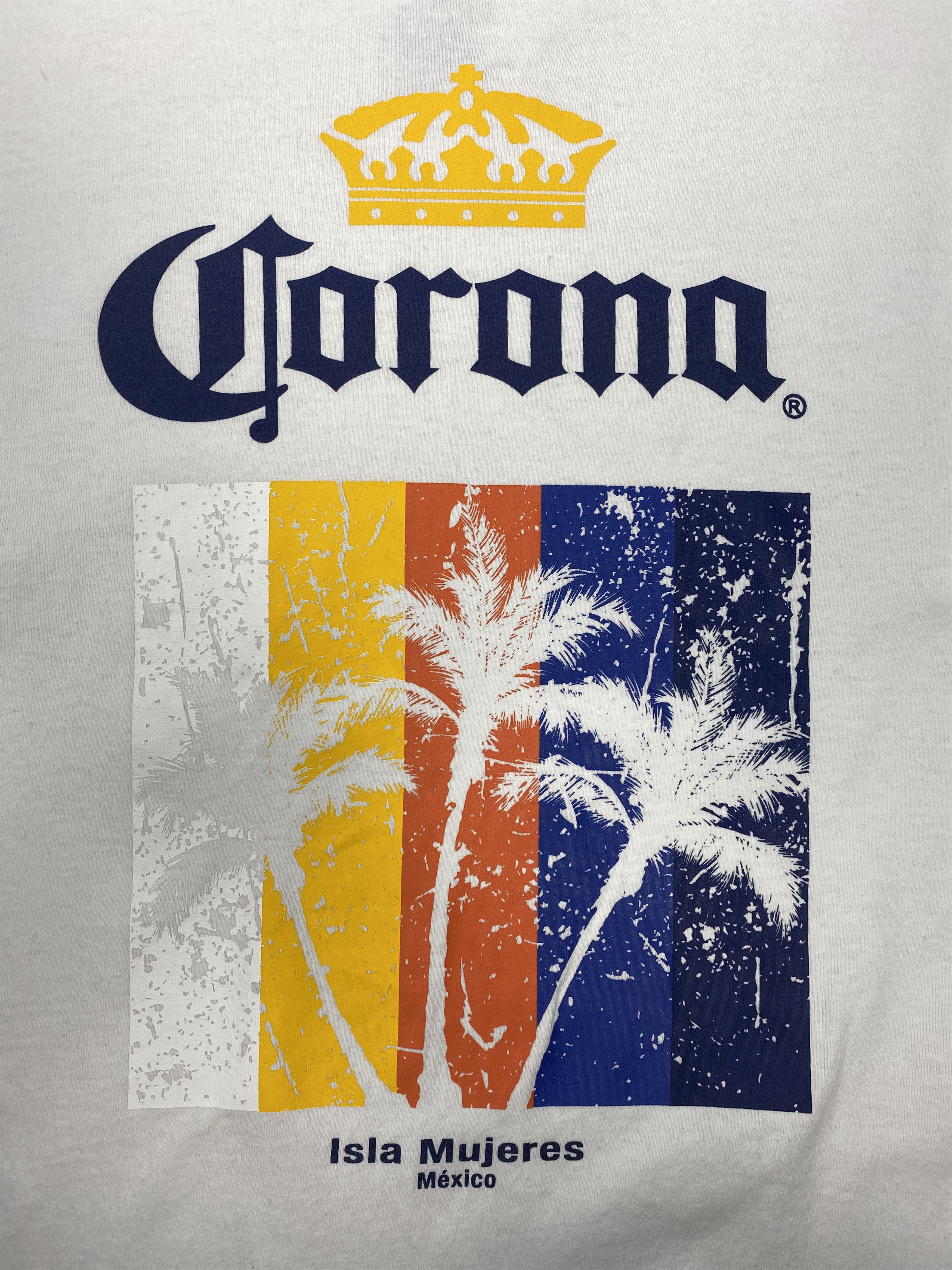 Vintage Corona Mens Crew Neck T-Shirt Size US XXL / EU 58 / 5 - 3 Thumbnail