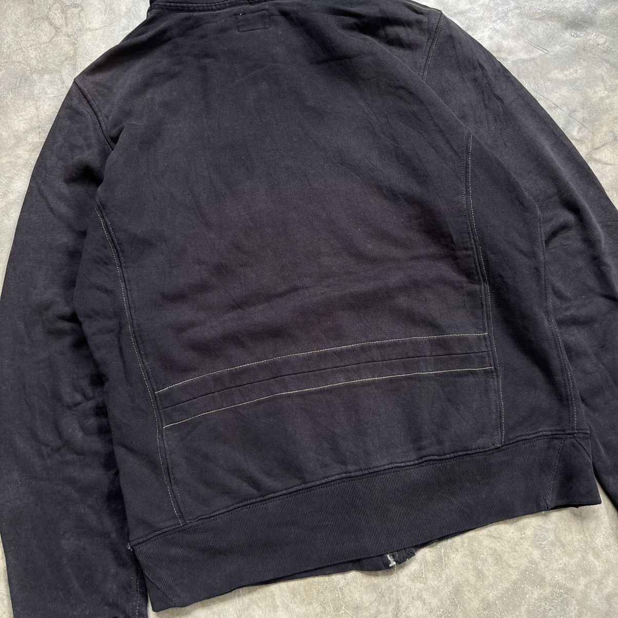 Diesel 2000’s Diesel Vkei Style Distressed Zip Hoodie Size US M / EU 48-50 / 2 - 4 Thumbnail
