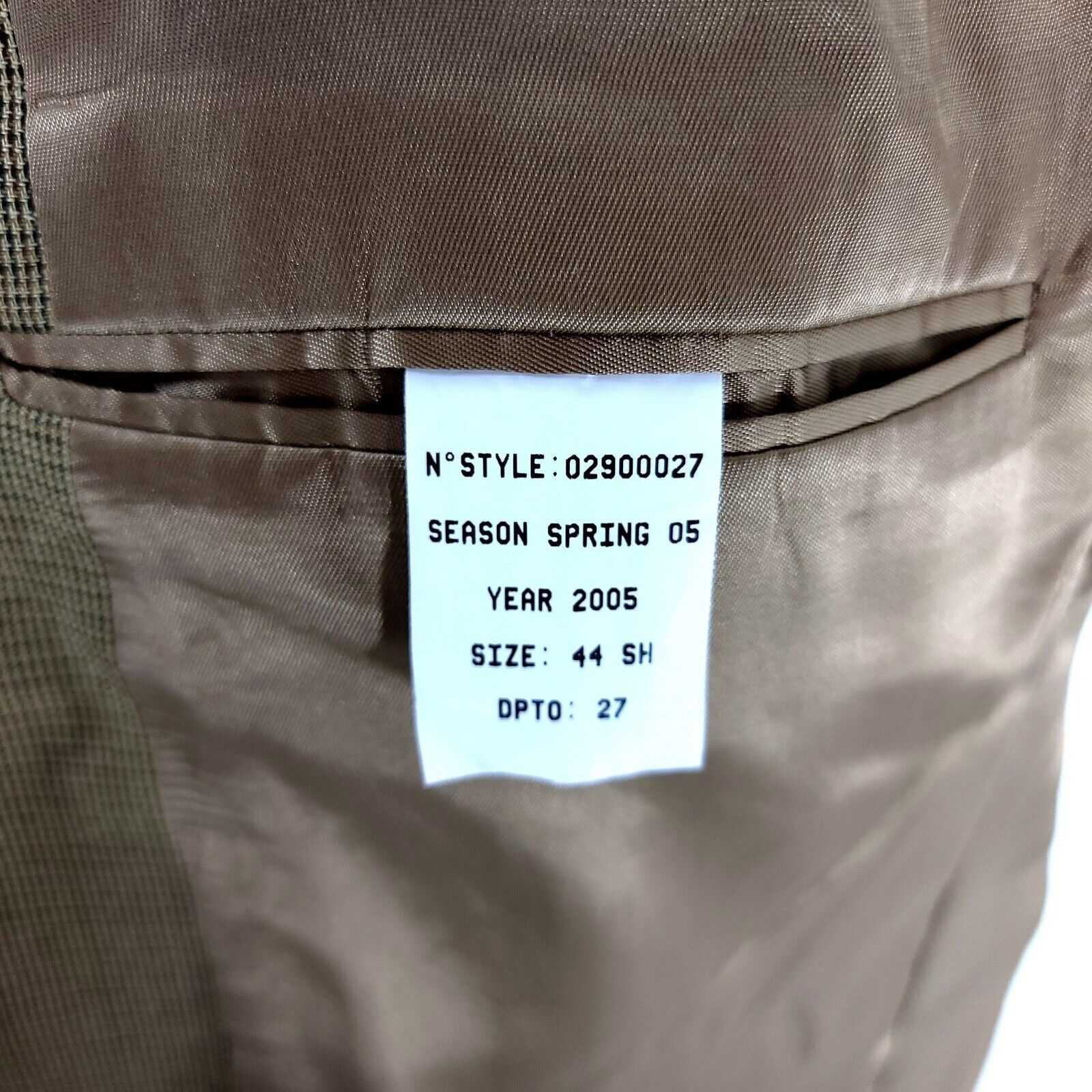 Brooks Brothers Brooks Brothers 346 Silk Wool 2 Button Sport Coat 42S Brown Size 42S - 8 Thumbnail