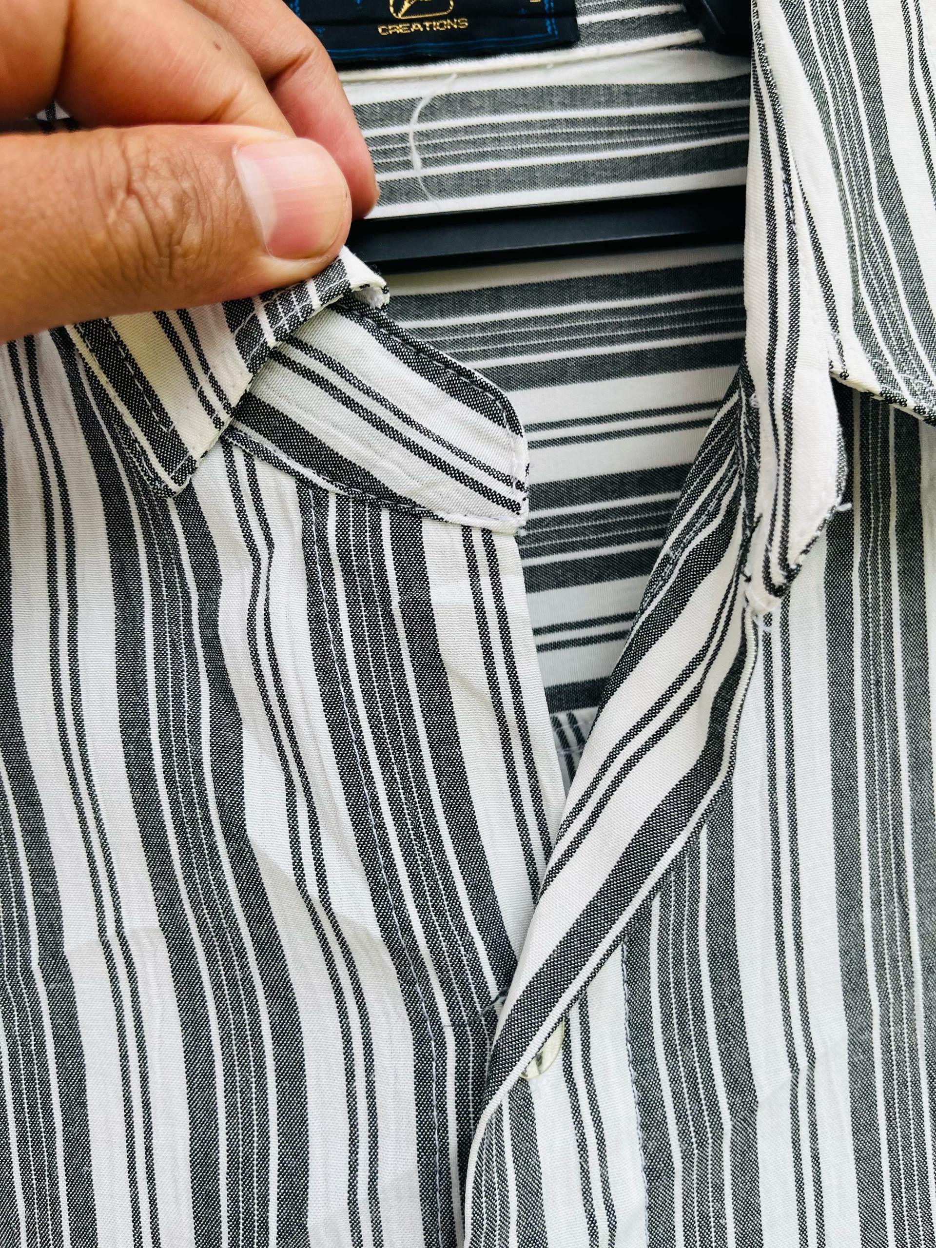 Valentino Vintage Valentino Striped Japanese Designer Fashion Style Size US L / EU 52-54 / 3 - 10 Thumbnail