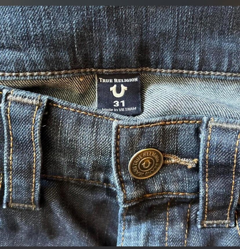 True Religion Vintage Faded Blue True Religion Size US 31 - 4 Thumbnail