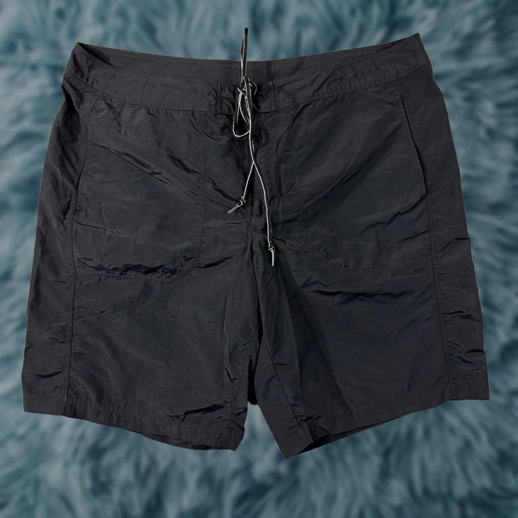 Lands' End VINTAGE Lands End Black 16W Board Shorts Womens 100% Nylon Quick Dry Drawstring Pockets Beach Summer Mens? Size 38" / US 16 / IT 52 - 1 Thumbnail