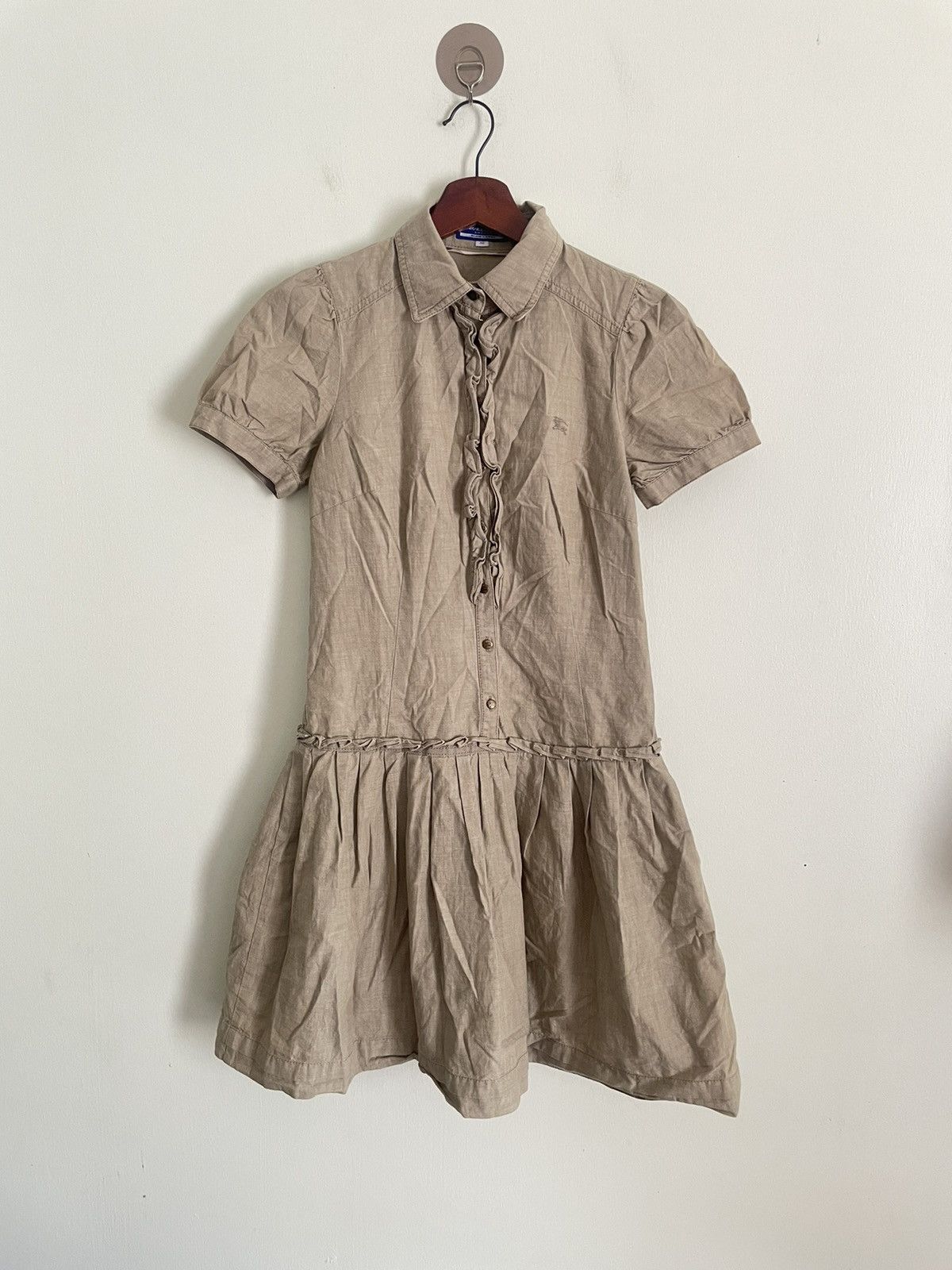 Burberry × Designer × Vintage Burberry mini Dress Size XS / US 0-2 / IT 36-38 - 1 Thumbnail